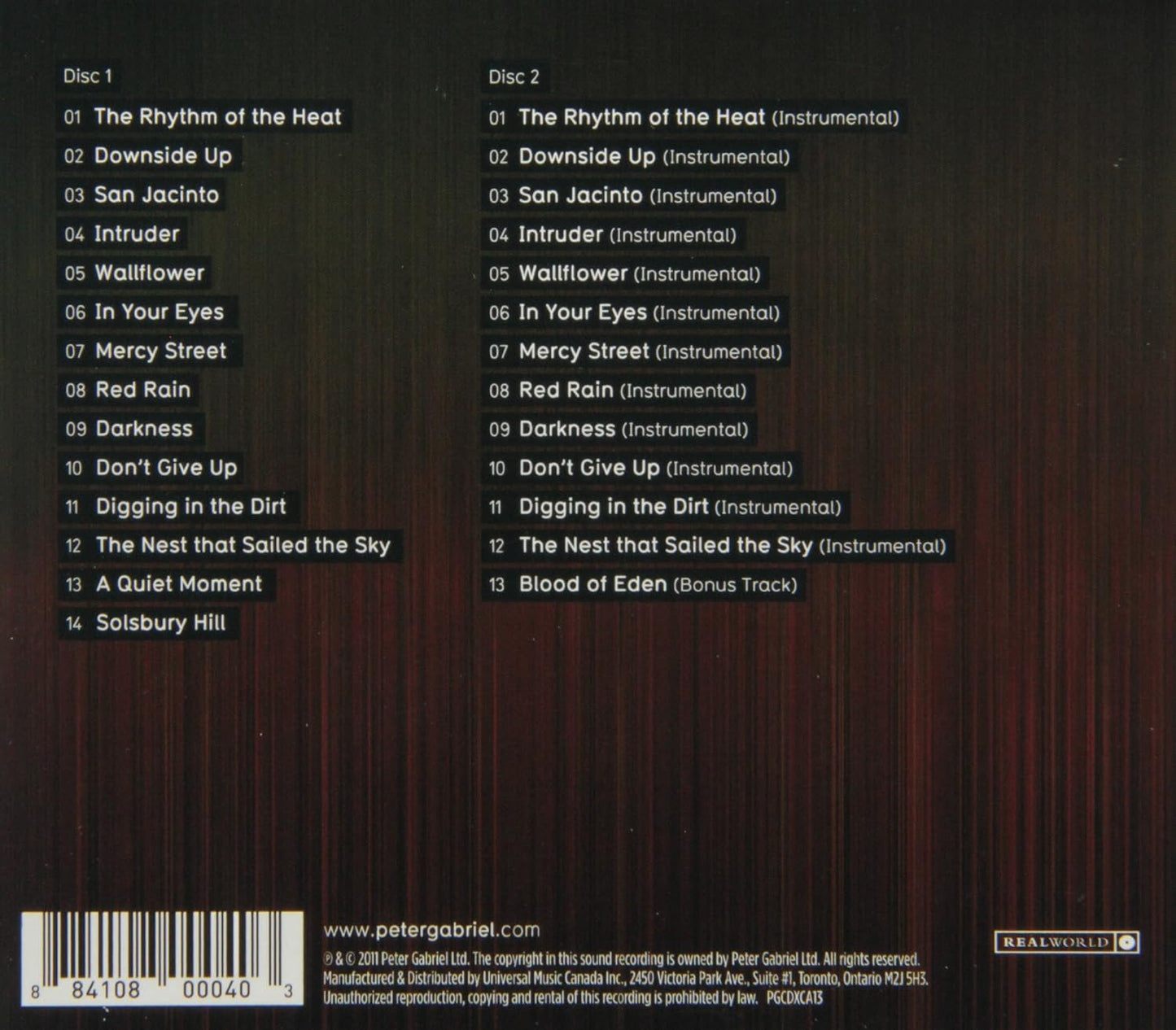 Gabriel Peter-New Blood n