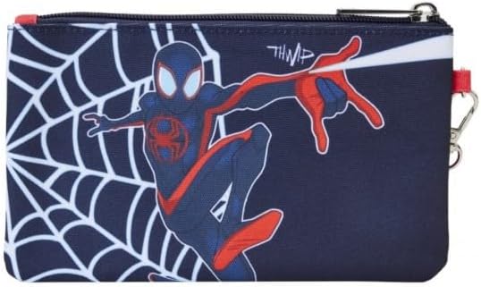 Loungefly: Marvel - Spider-Man - Spider-Verse Miles Morales Nylon Wristlet Wallet