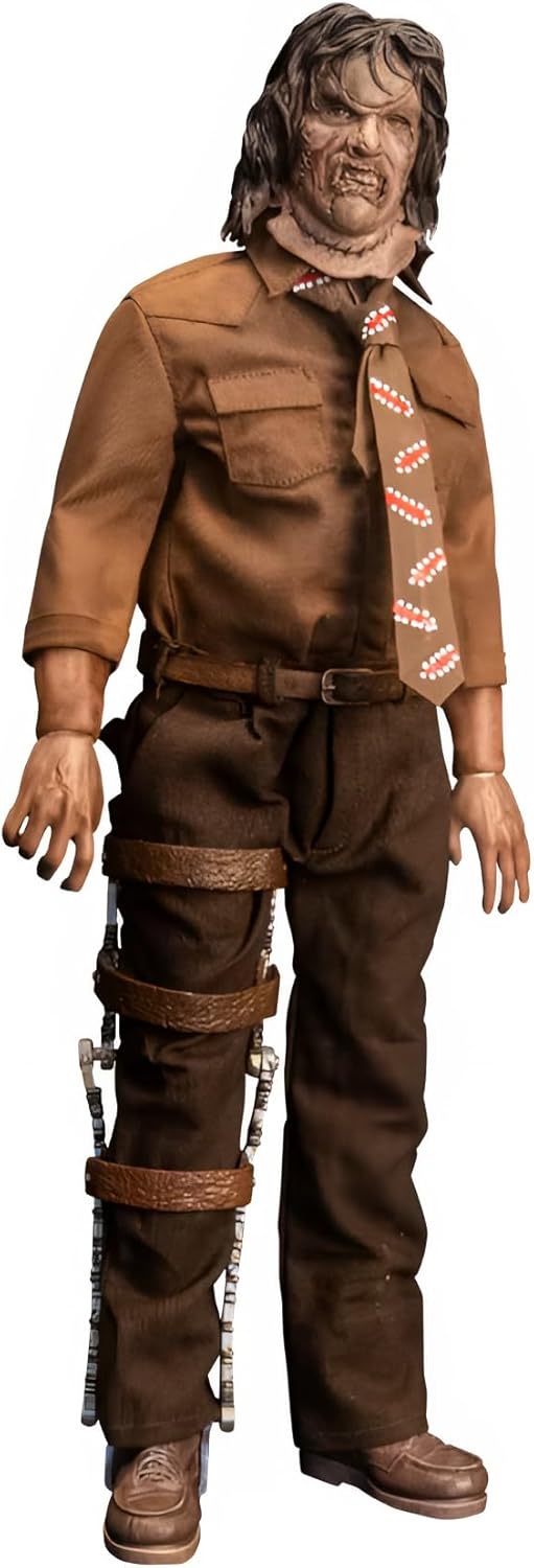 Trick Or Treat Studios Texas Chainsaw Massacre 2 - Leatherface 1/6 Figurine, 33 cm, Black