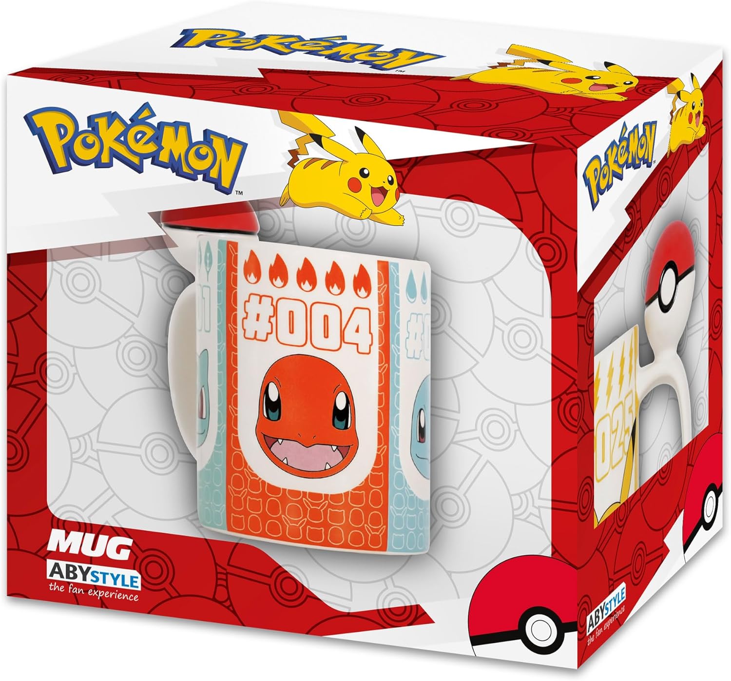 ABYSTYLE Pokémon Pokéball 3D Shaped Ceramic Novelty Coffee & Tea Mug, ABYMUGA368