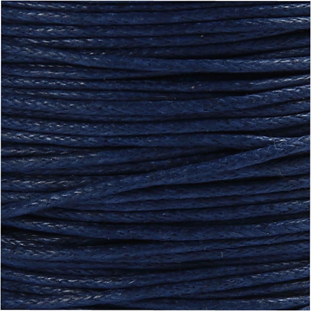Baumwollband 1 Mm 40 M Blau