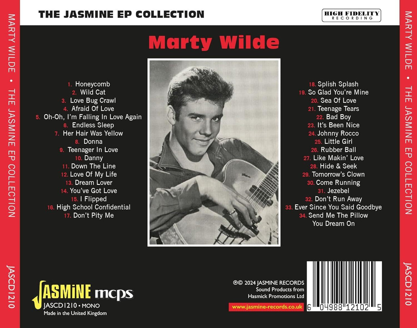 The Wild Cat of Rock 'N' Roll: The Jasmine EP Collection