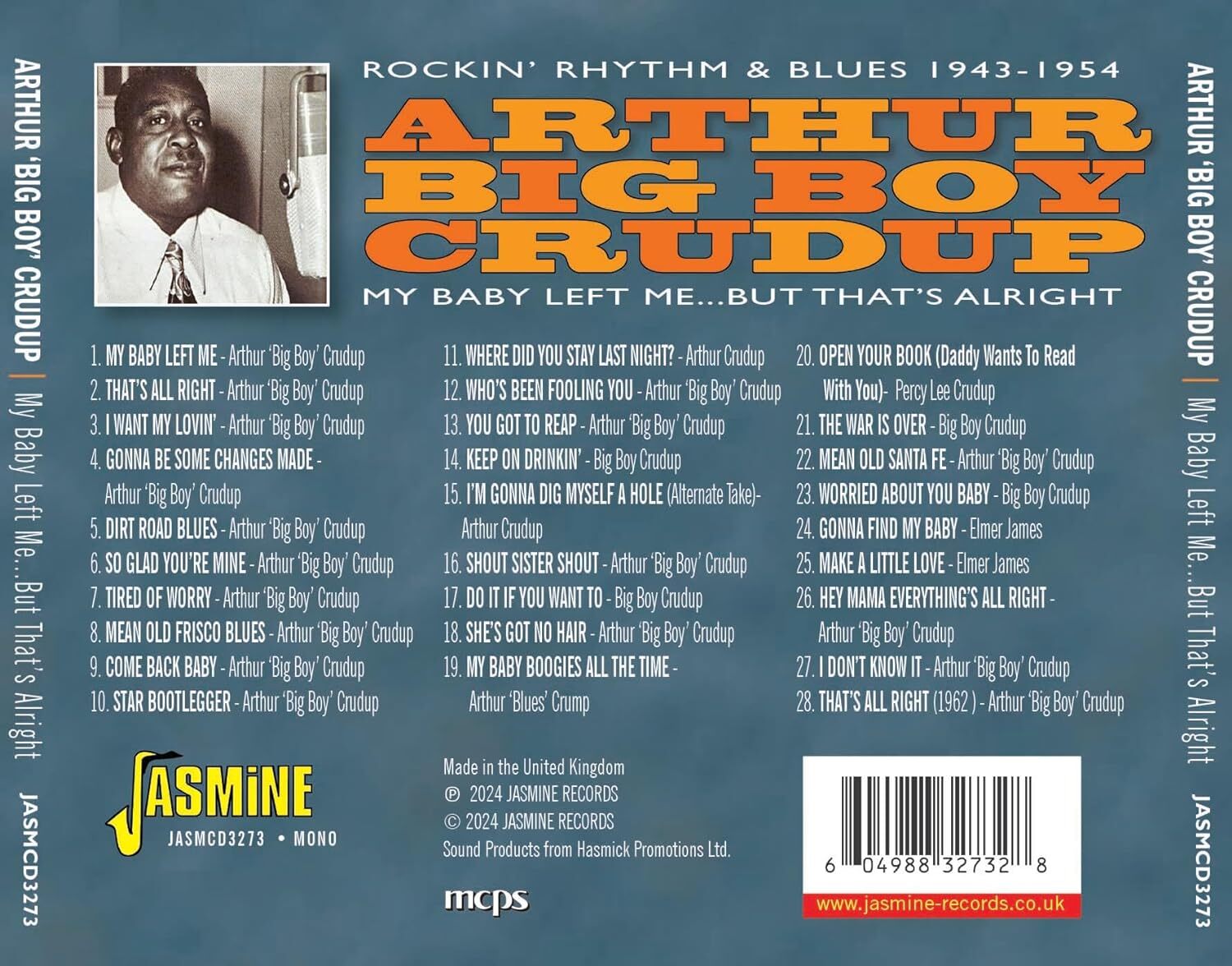 My Baby Left Me... But That's Alright: Rockin' Rhythm & Blues 1943-1954 Plus