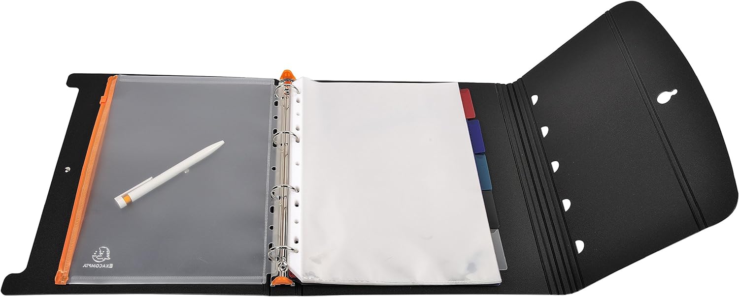 Exacompta Exactive Exashow Presentation Folder A4 Polypropylene Black - 56034E