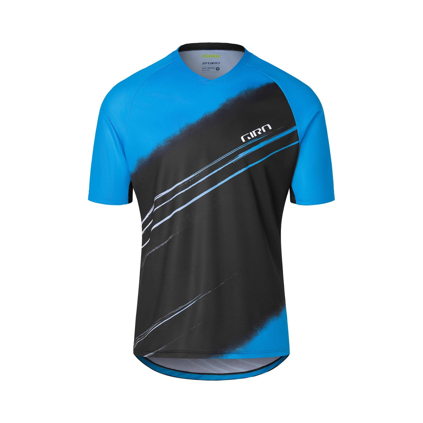 Giro Roust Short Sleeve MTB Jersey 2023 Blue Actuator 2XL