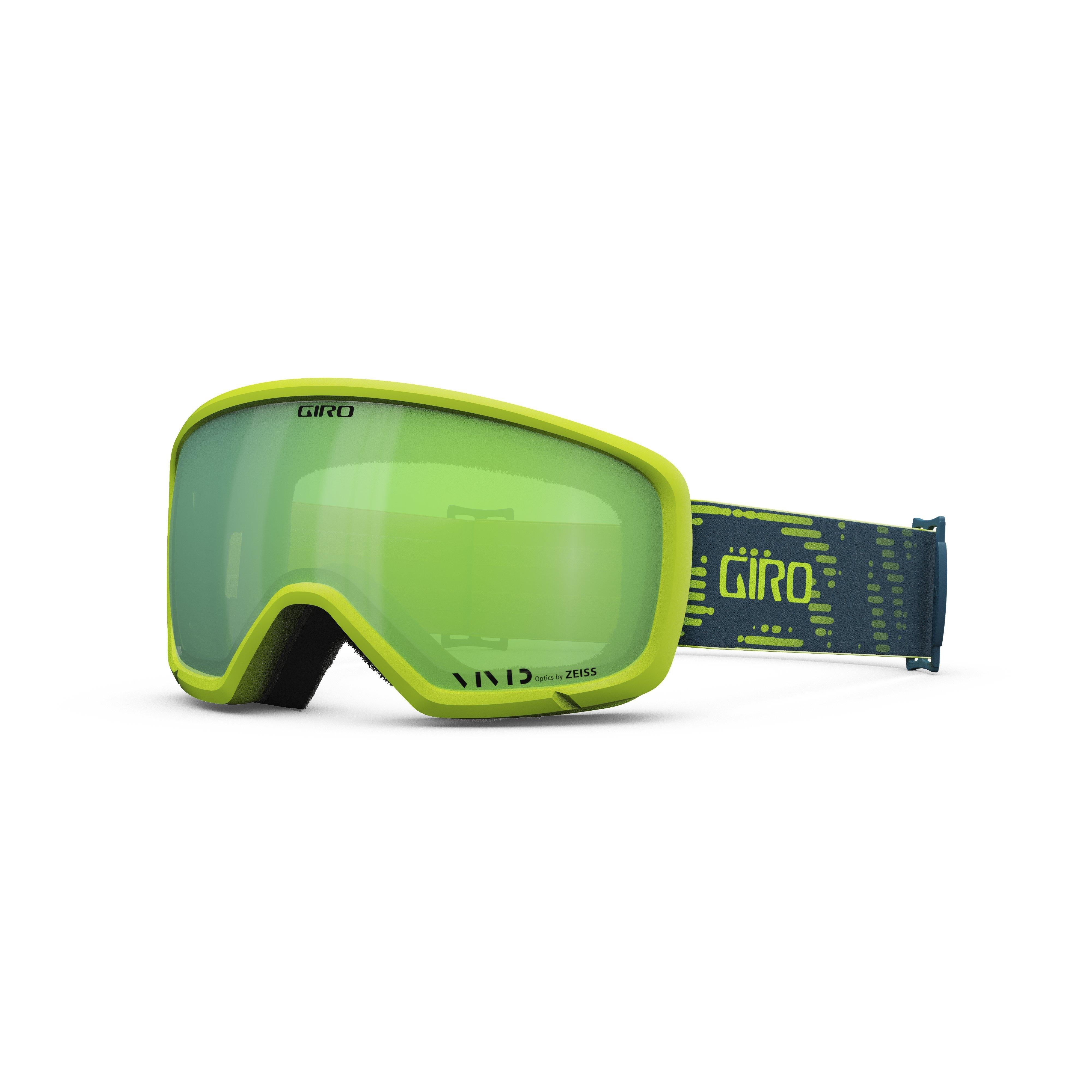 Giro Ringo Snow Goggle 2024 Ano Lime Reverb Vivid Emerald Lenses