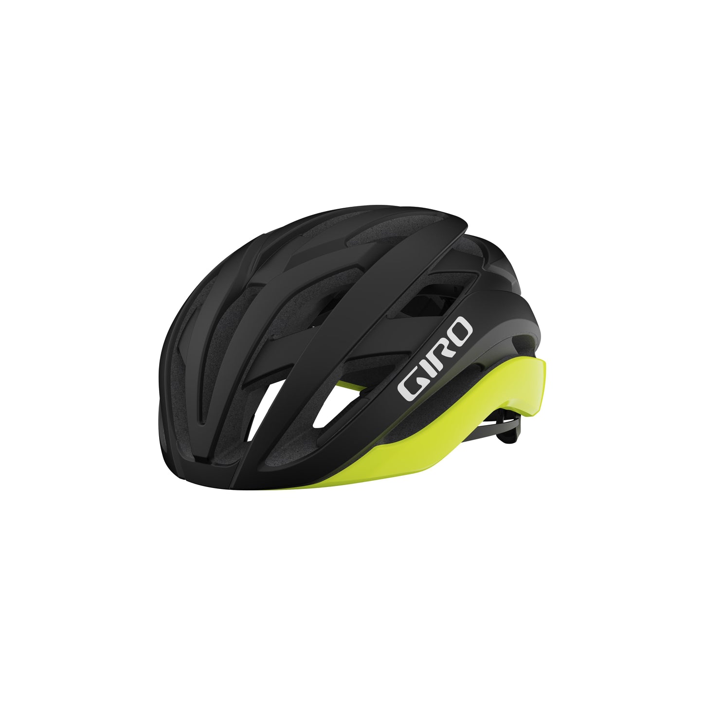 Giro Cielo Mips Helmet 2024 Matte Black Highlight Yellow M 55-59Cm
