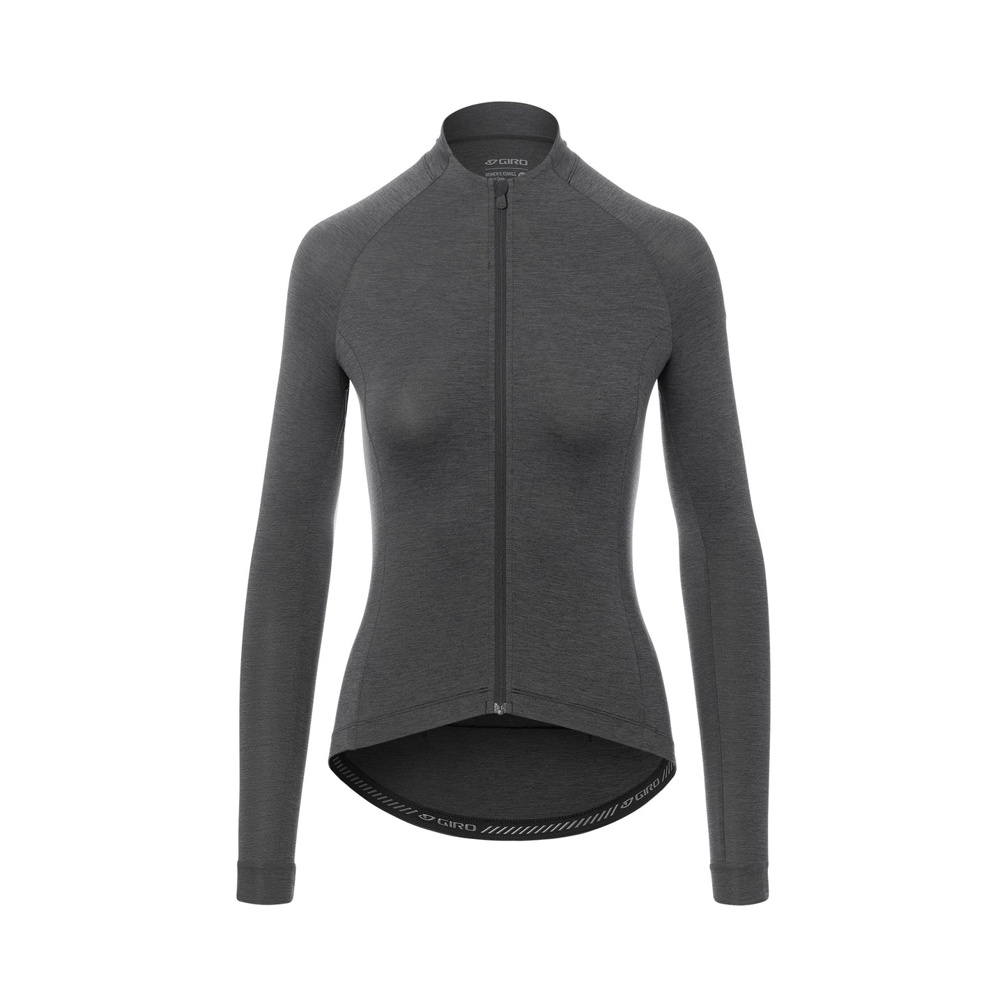 Giro Women's New Road Long Sleeve Jersey 2022 Charcoal Heather XS
