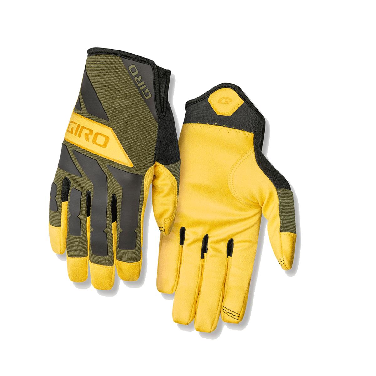 Giro Trail Builder MTB Cycling Gloves 2019 Olive Buckskin XL