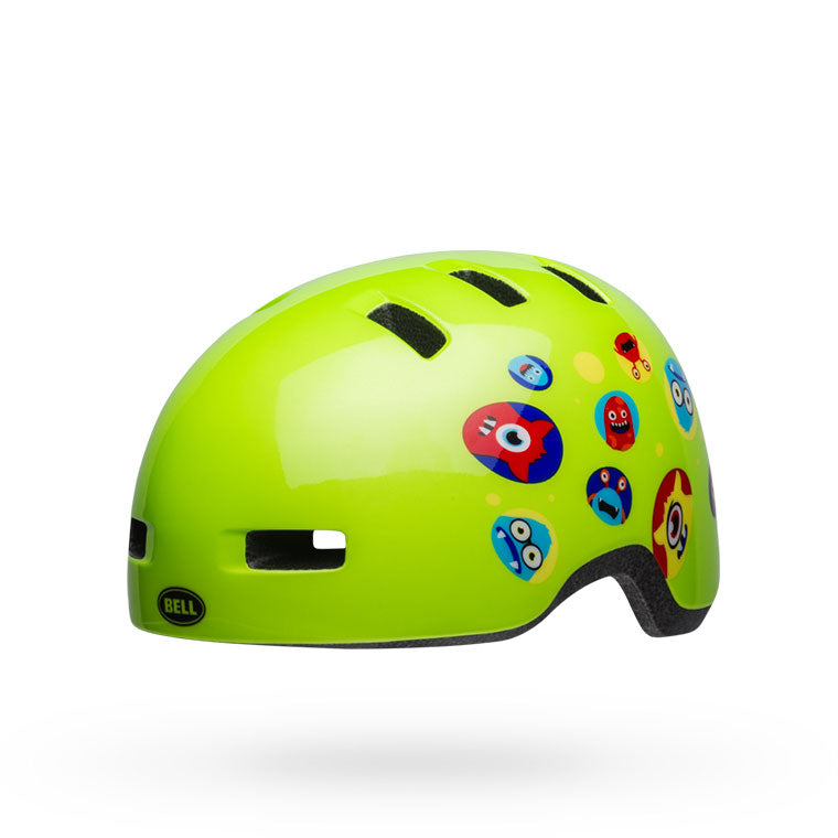 Bell Lil Ripper Children's Helmet 2019 Monsters Gloss Green Unisize 48-55Cm