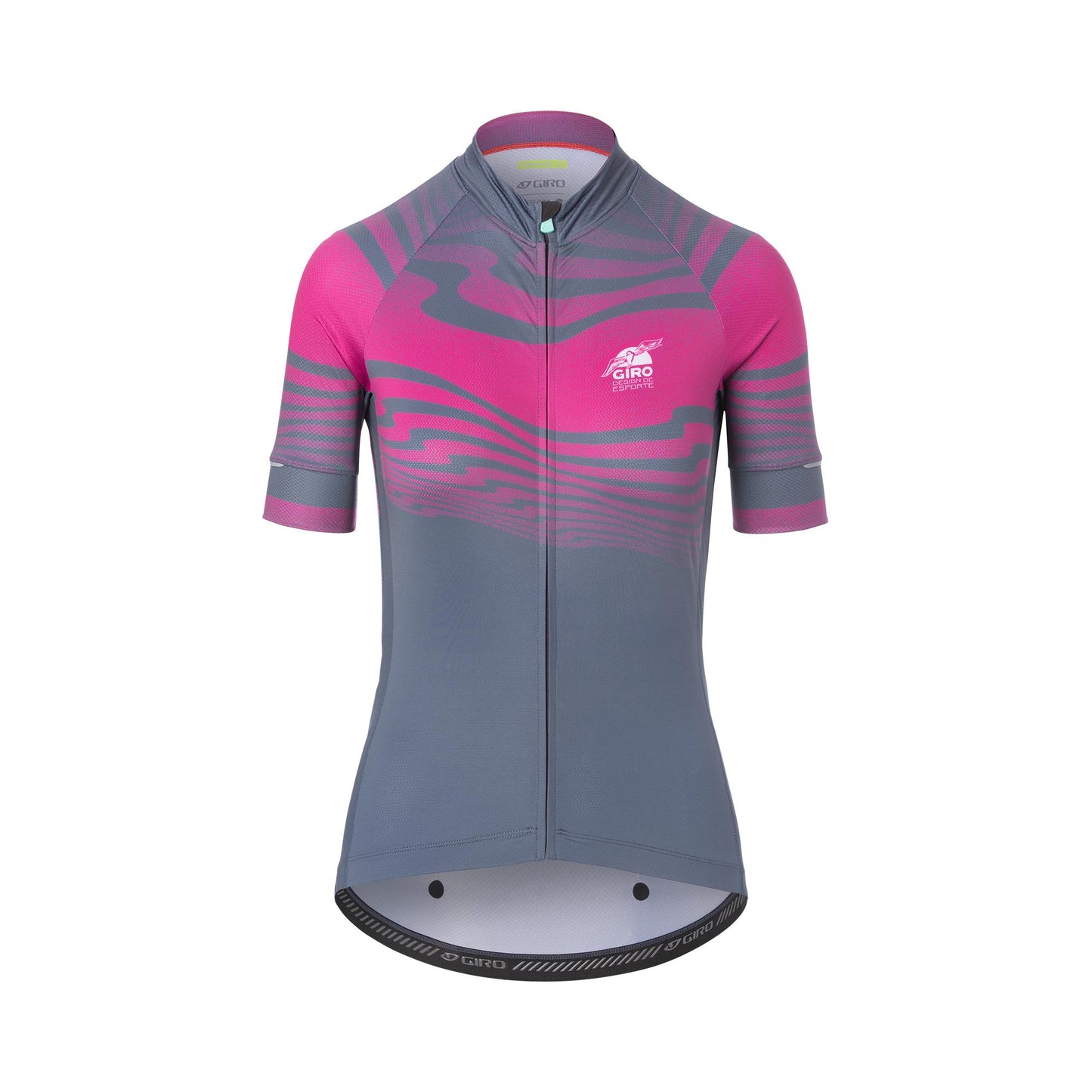 Giro Ondas Collection Women's Chrono Expert Short Sleeve Jersey 2021 Pink Street M