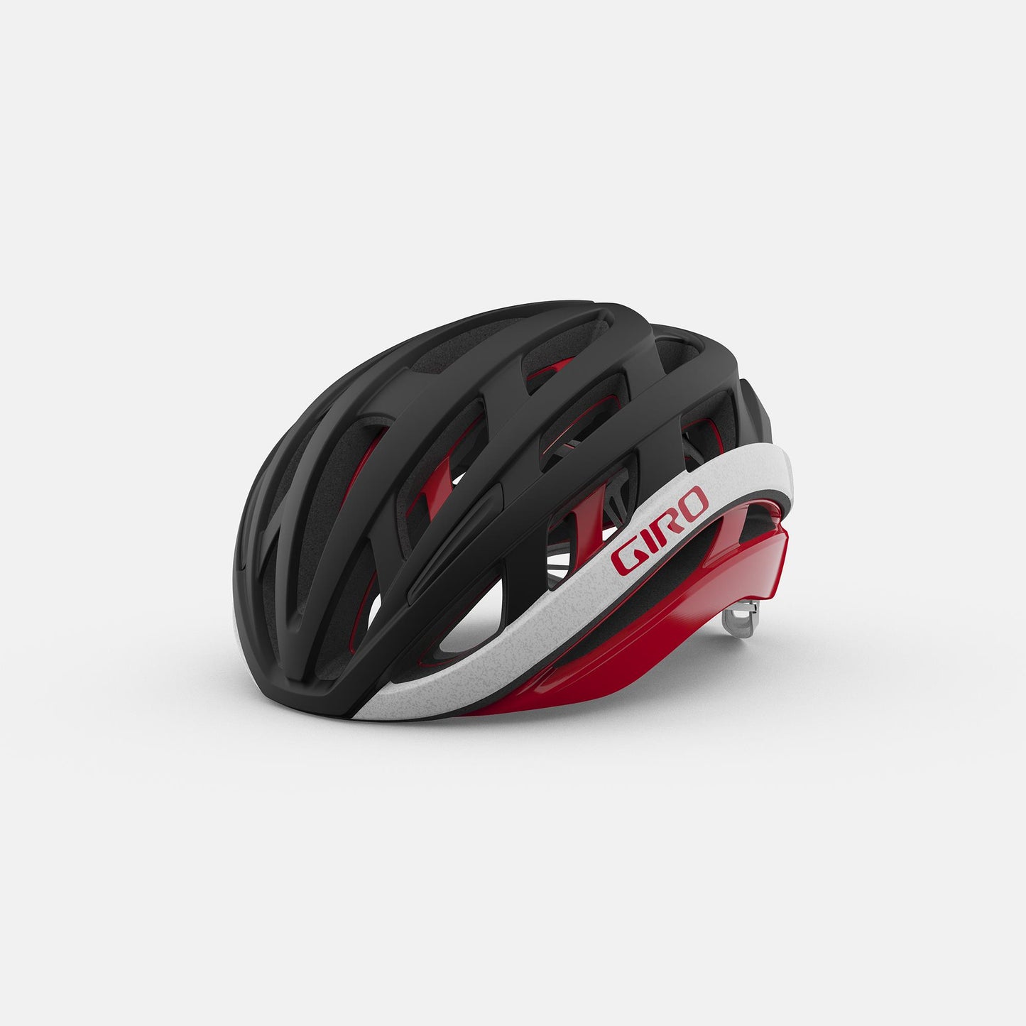 Giro Helios Spherical Road Helmet 2021 Matte Black/Red L 59-63Cm