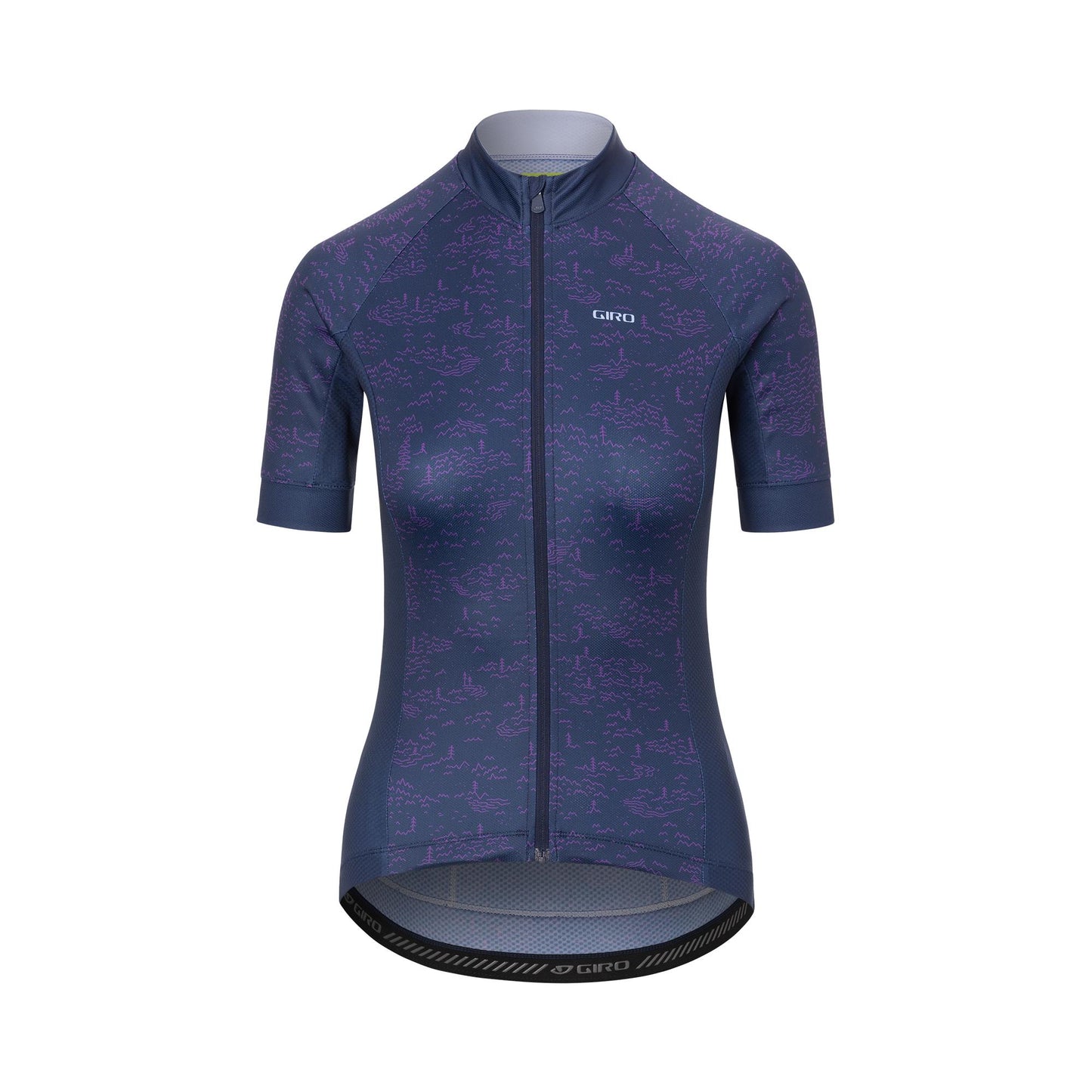 Giro Women's Chrono Sport Short Sleeve Jersey 2022 Midnight Blue Scree M