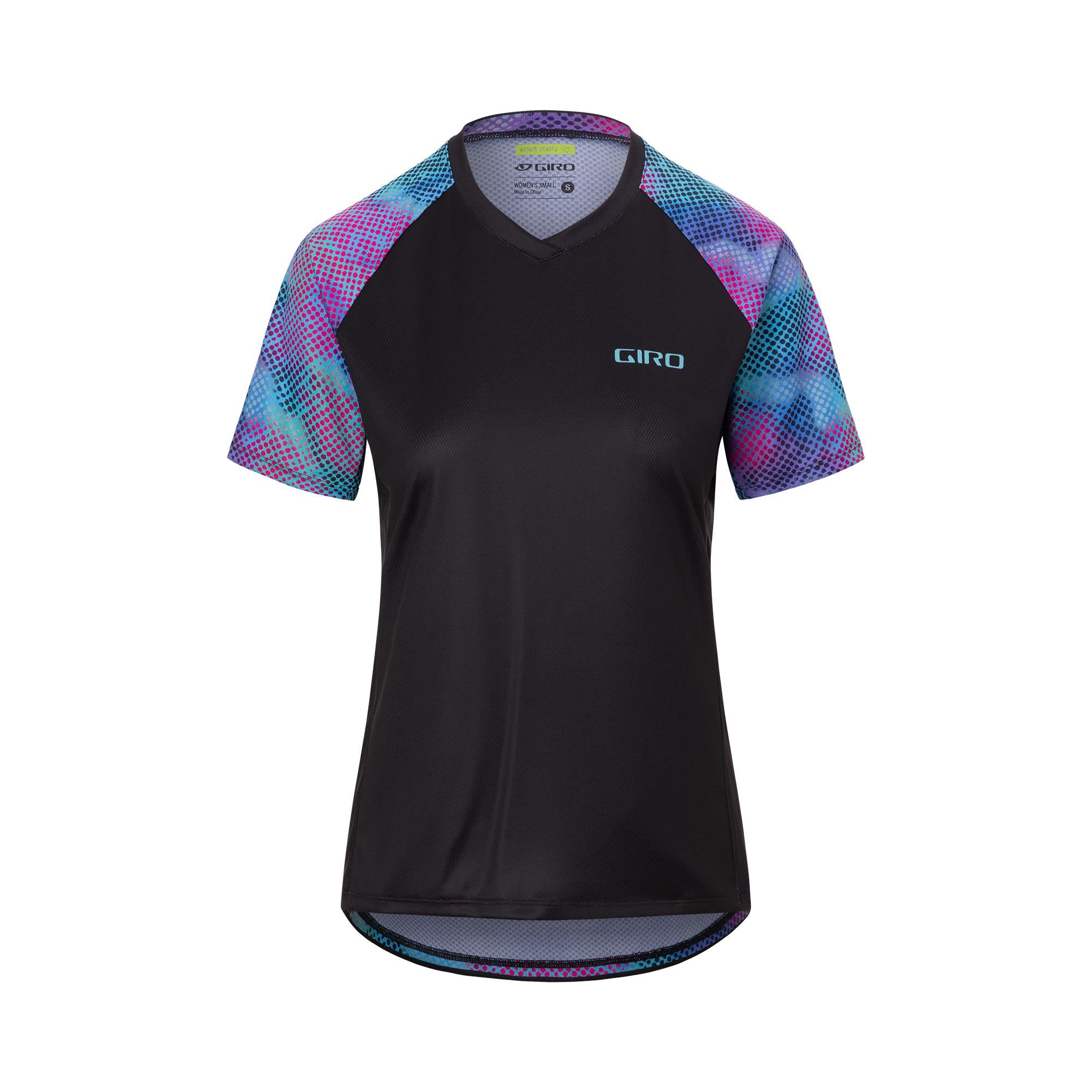 Giro Women's Roust Short Sleeve MTB Jersey 2022 Black Chromadot XL
