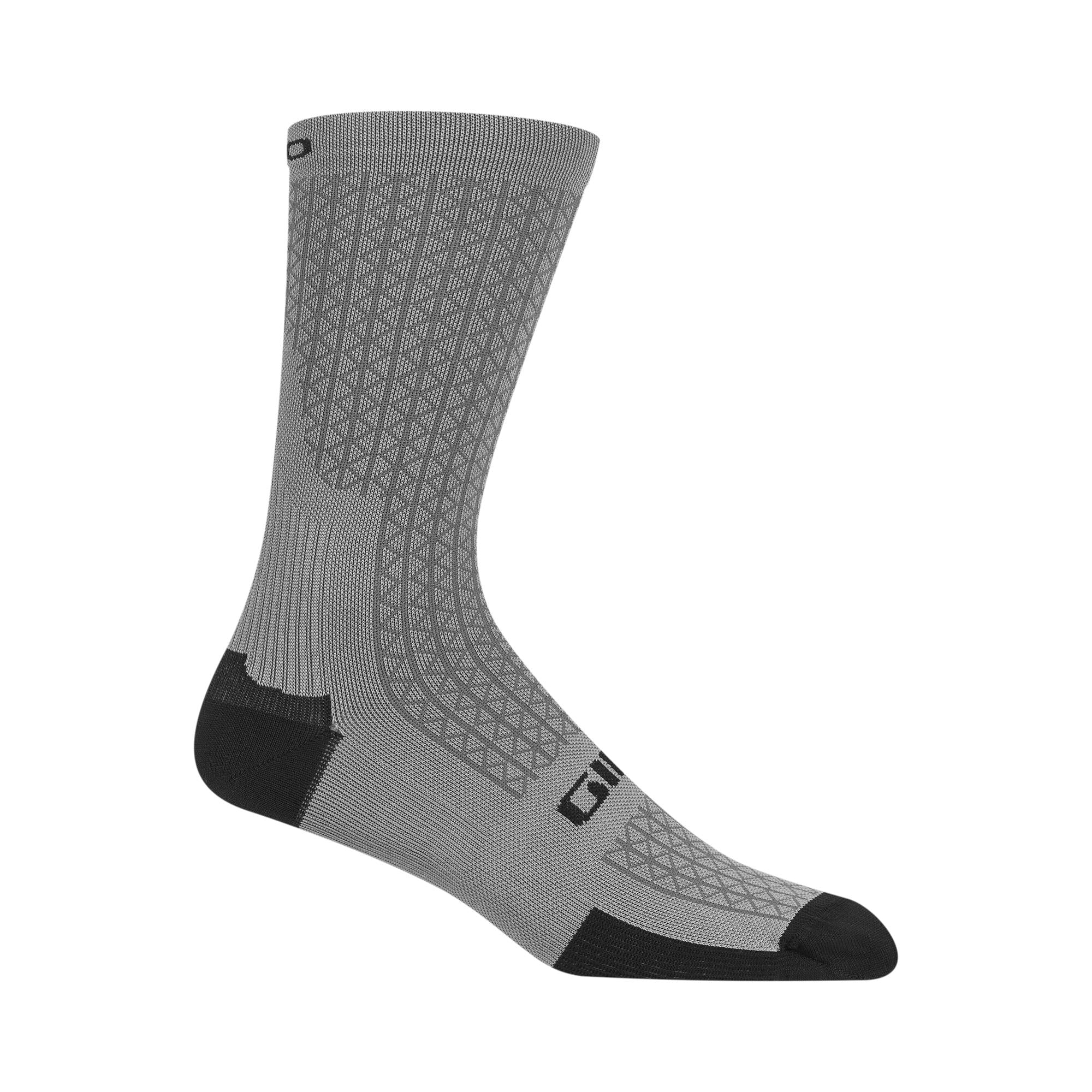 Giro Hrc Team Cycling Socks 2022 Charcoal (Updated Design) S