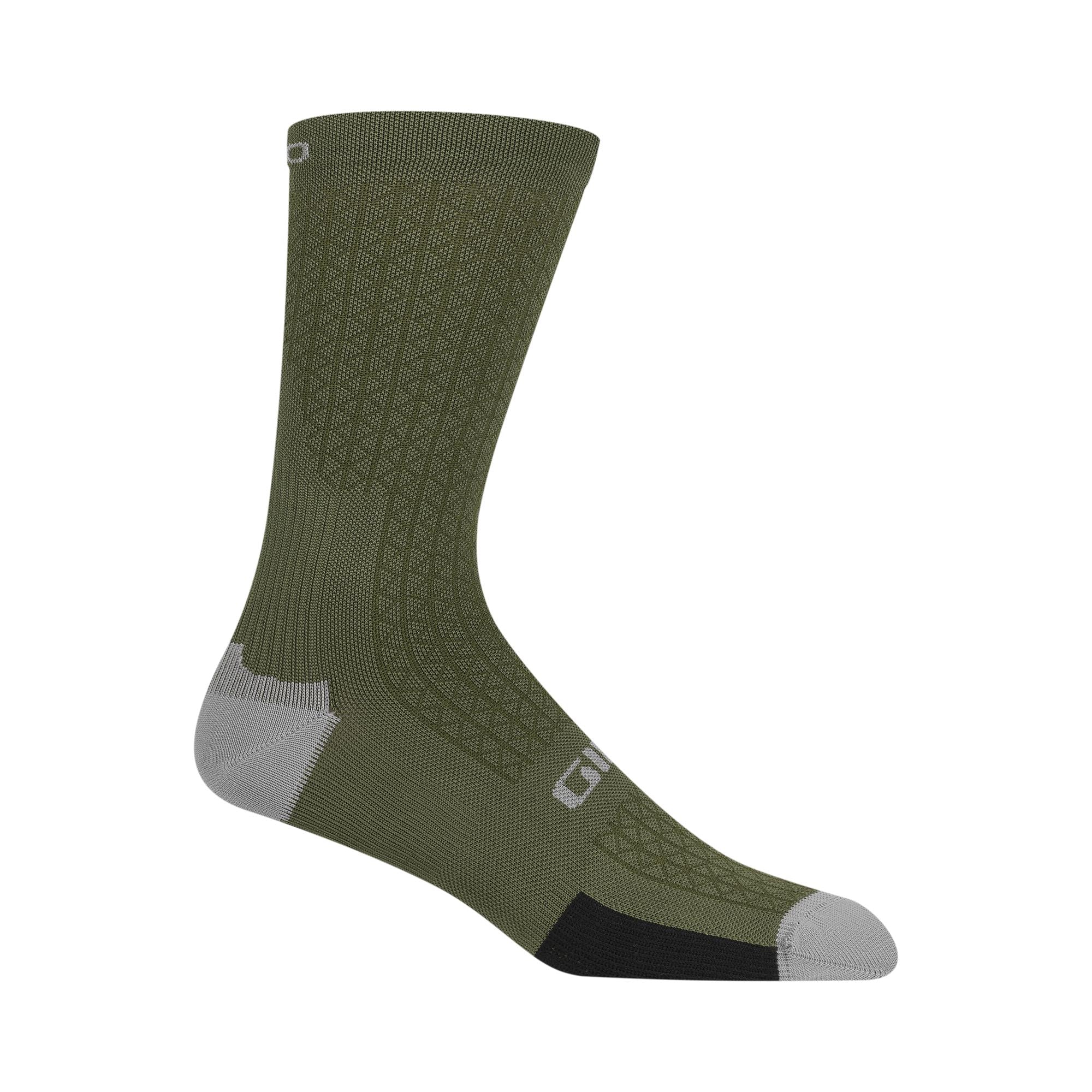 Giro Hrc Team Cycling Socks 2022 Trail Green XL