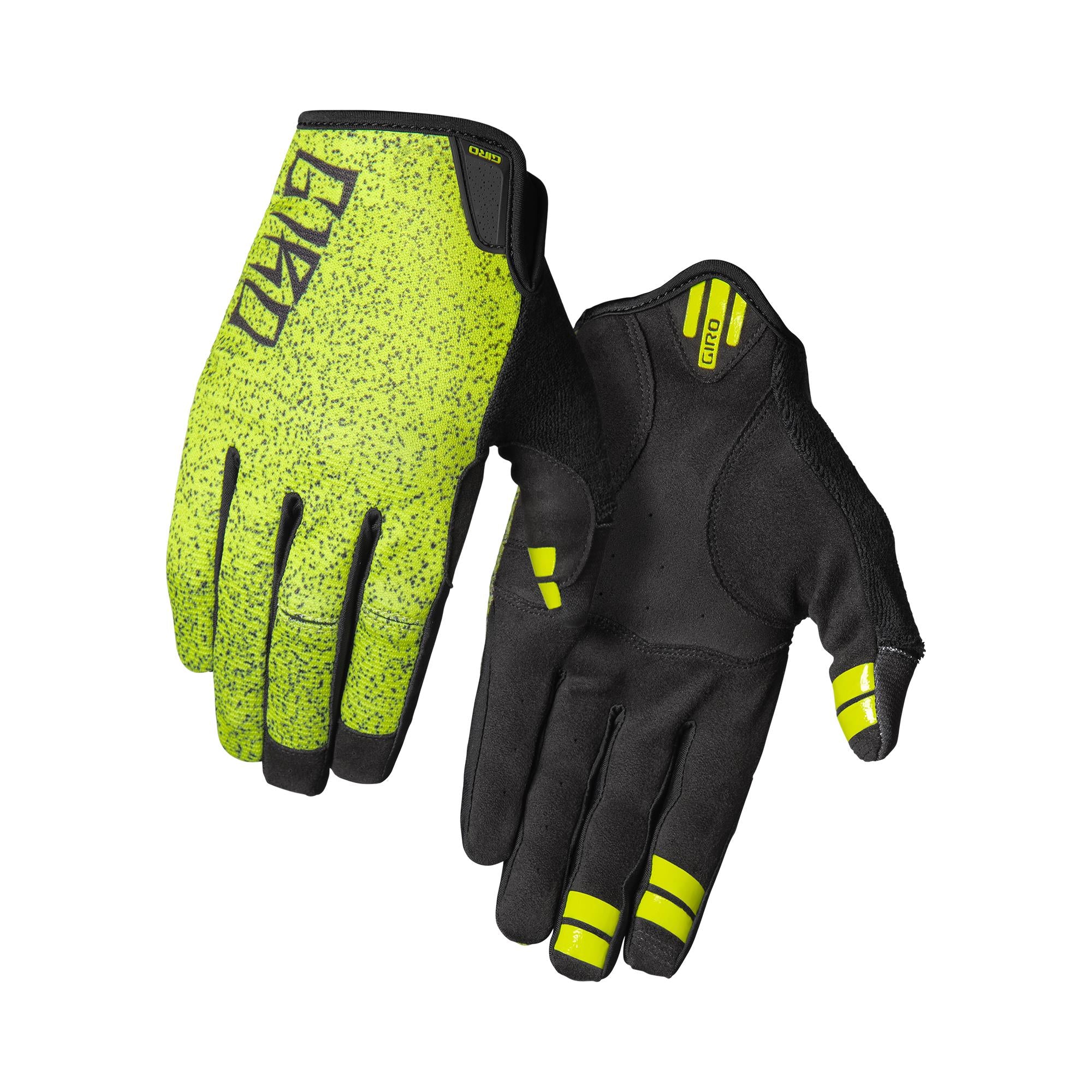 Giro Dnd MTB Cycling Gloves 2022 Lime Breakdown XL