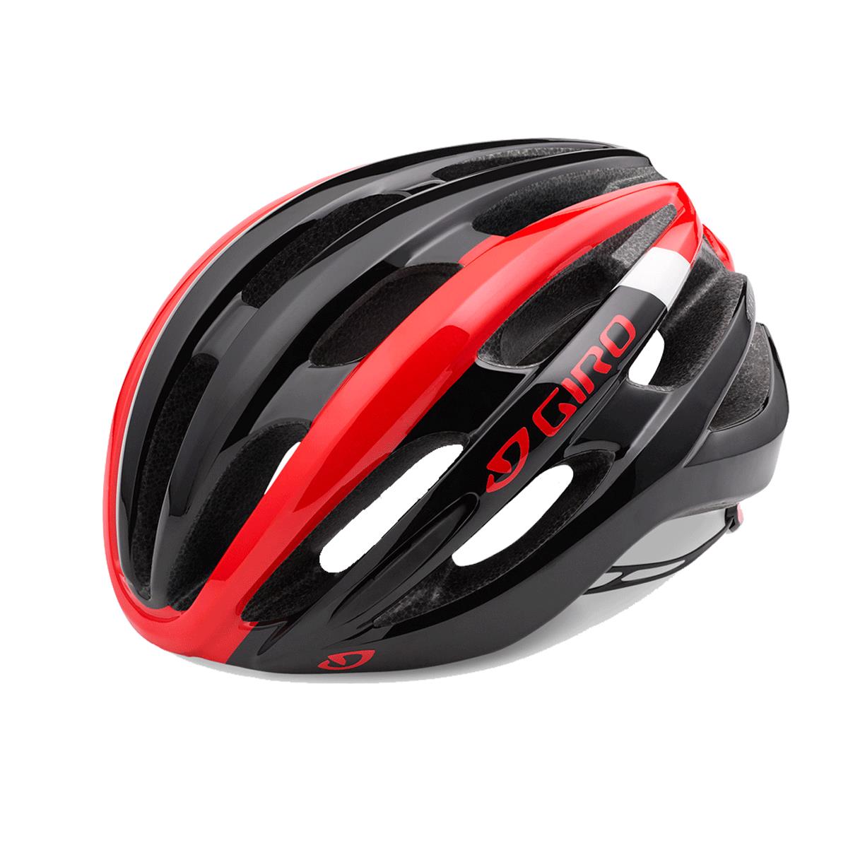 Giro Foray Road Helmet 2019 Bright Red/Black S 51-55Cm