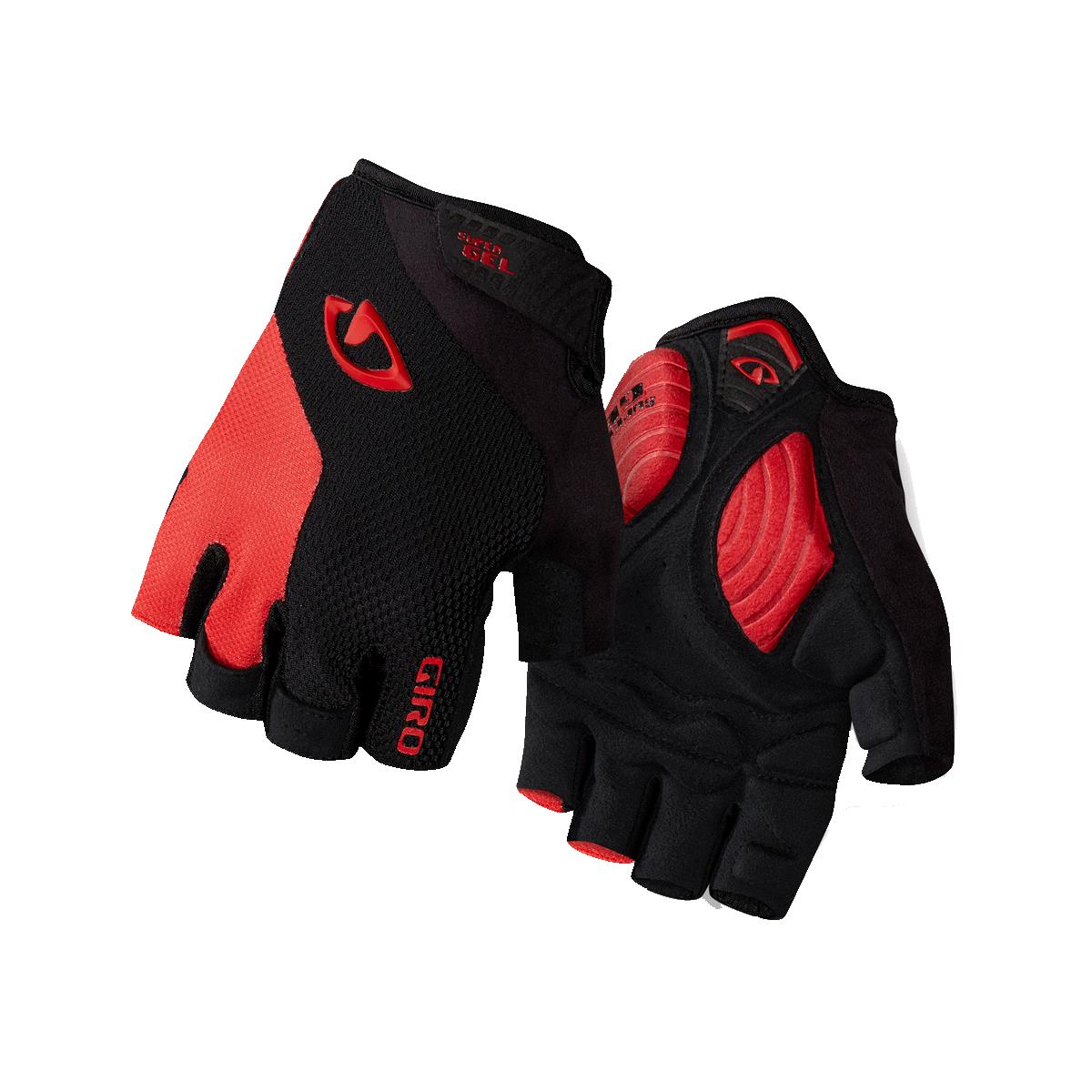 Giro Strade Dure Supergel Road Cycling Mitt 2019 Black/Bright Red S