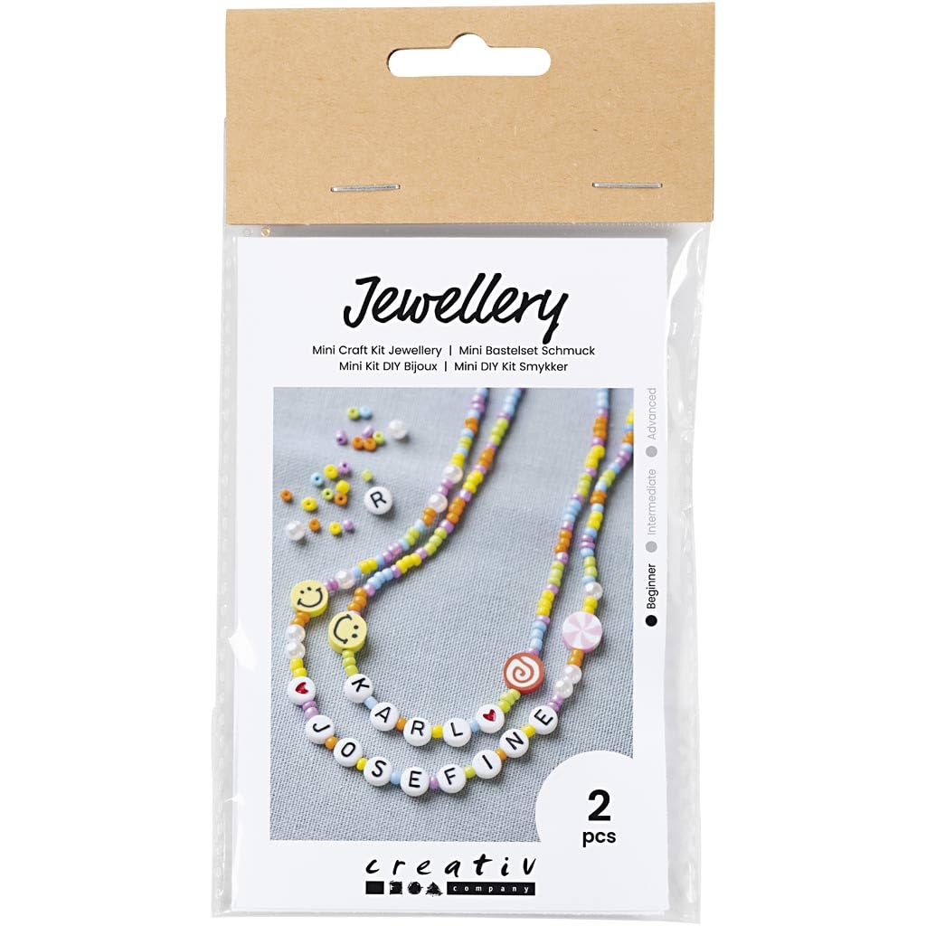 Mini Craft Kit Jewellery, Necklaces, 1 Pack