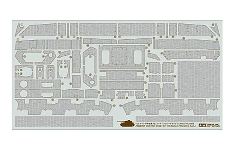 Tamiya 300012650 - 1:35 Room Photo Etching Parts for Tank IV Version J