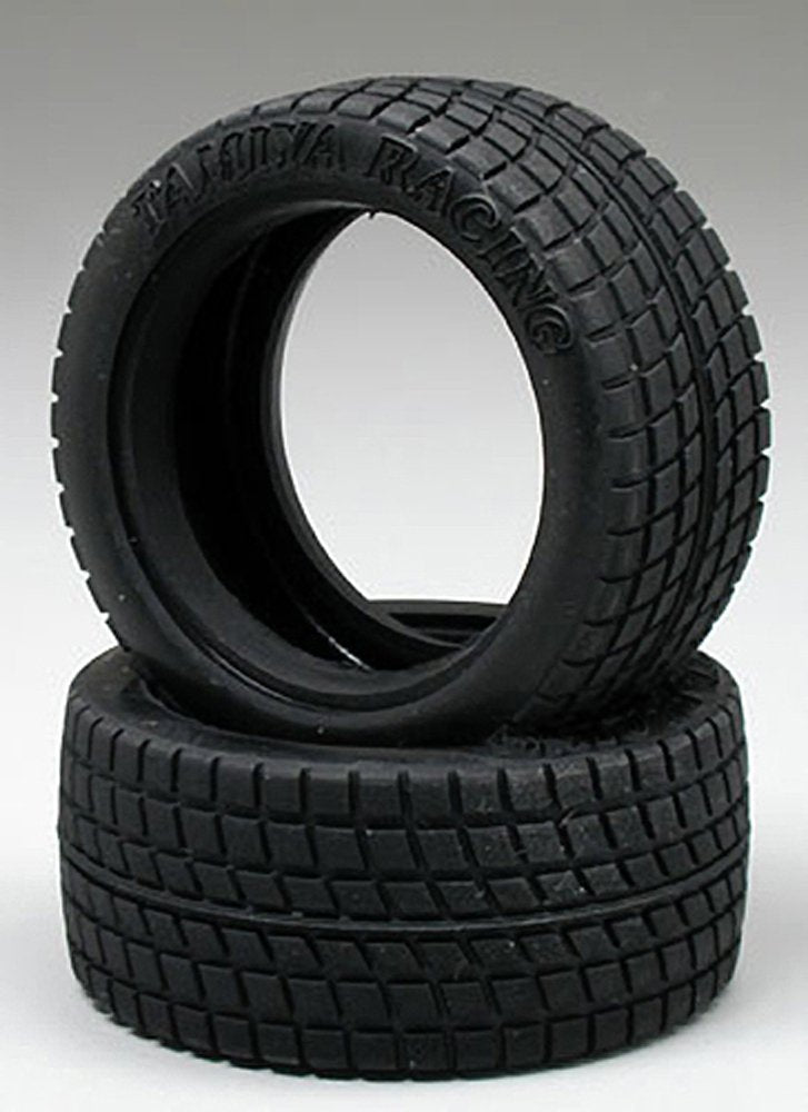 TAMIYA TAM50568 300050568 – M-chassis profile tyres (2) construction, 54 x 24 mm