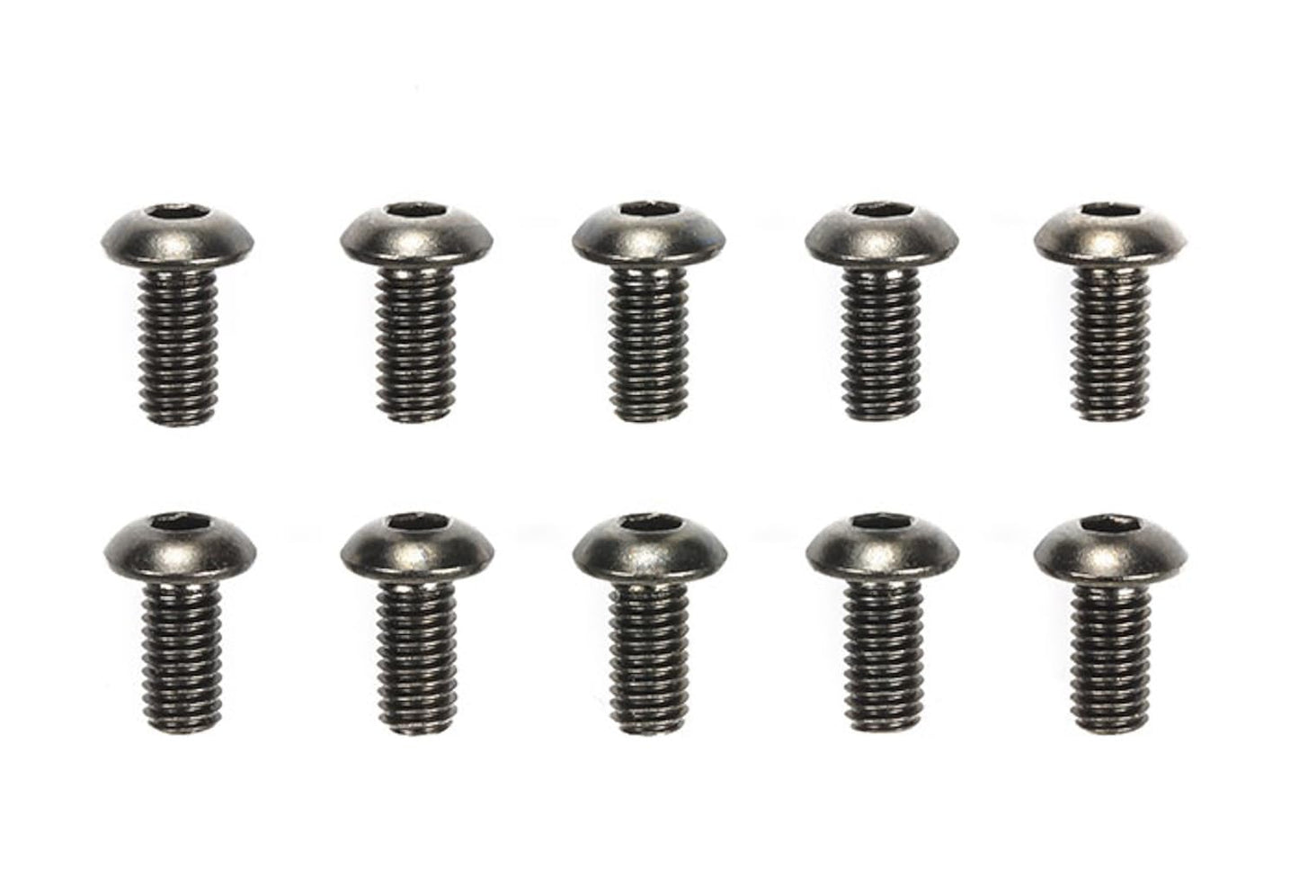 Tamiya 51624 Steel Round Head Screw 3 x 6 mm (x10
