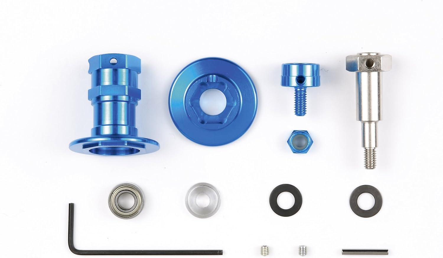 TAMIYA 300054158 - Accessories: F-104 Aluminium Differential Parts Set