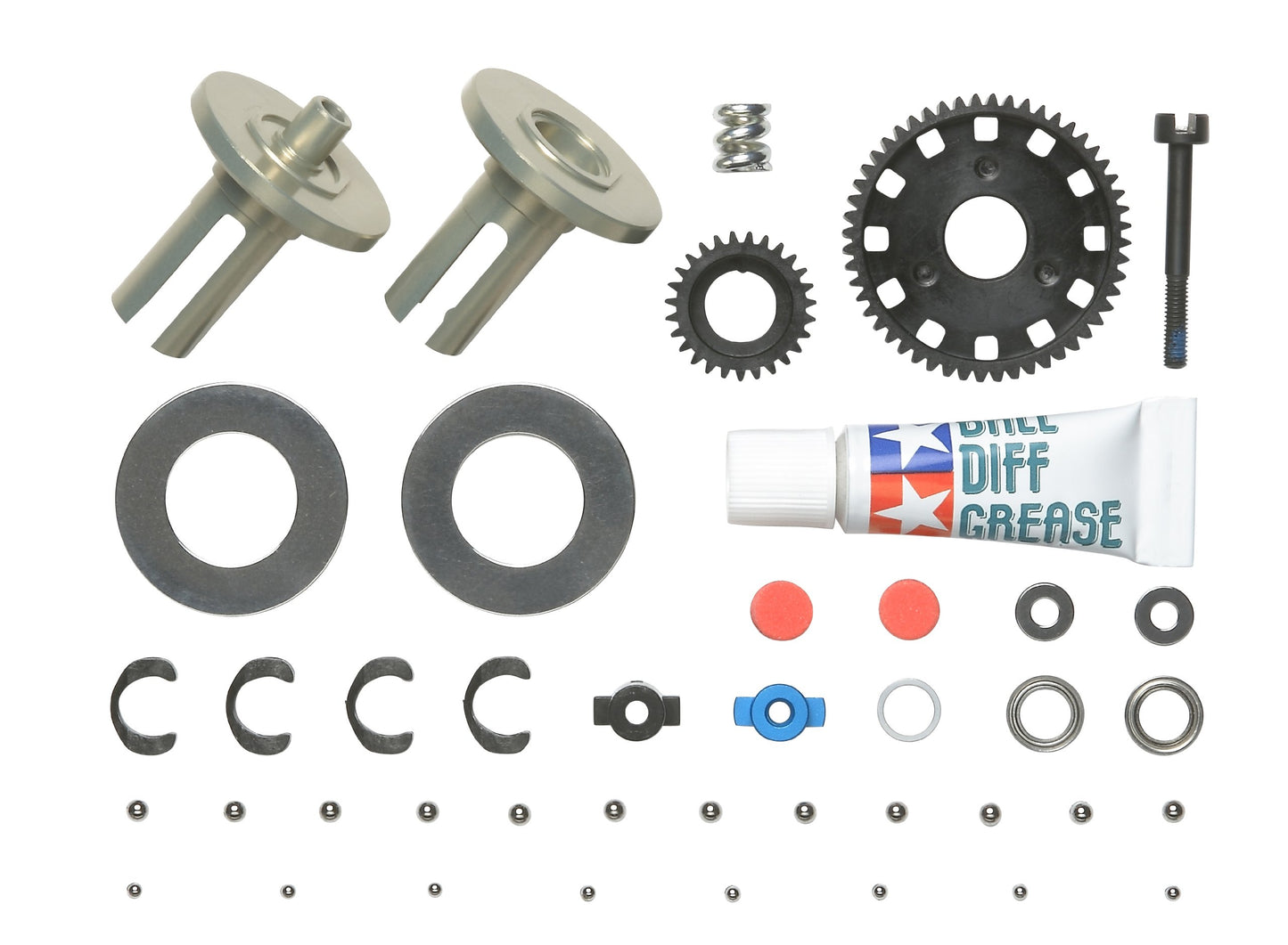 54306 Rear Ball Differential Set 52T TA06 (japan import