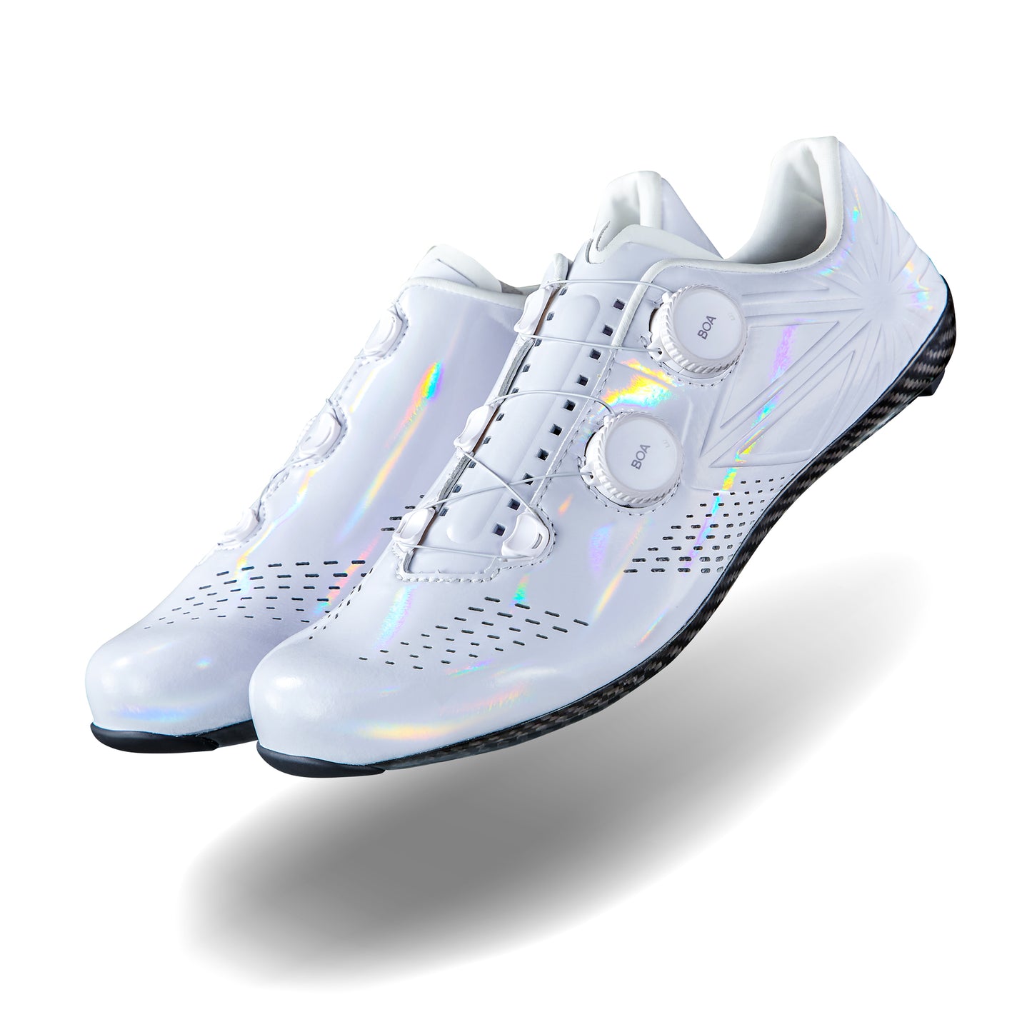Supacaz Kazze Road Cycling Shoes Holo White 45.5