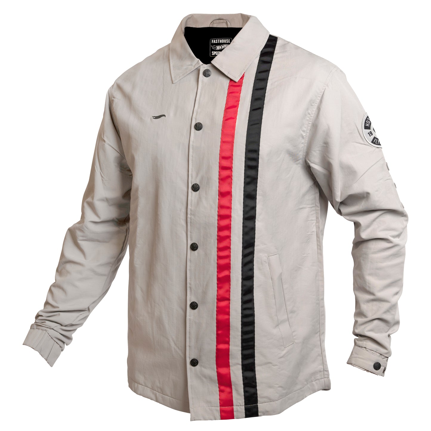 Fasthouse Elite Hot Wheels Jacket 2022 Light Grey S