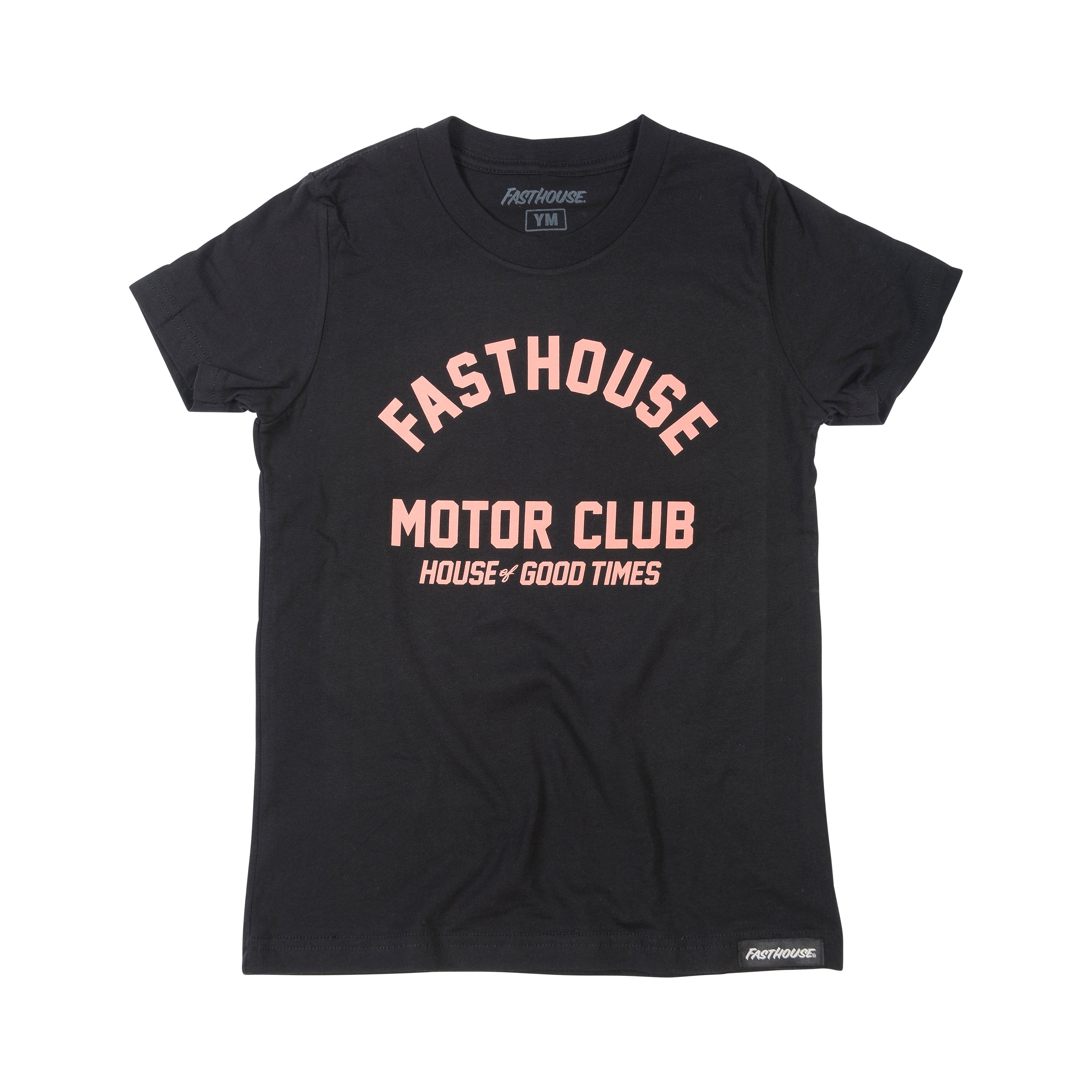 Fasthouse Girl's Brigade Tee 2022 Black YXL