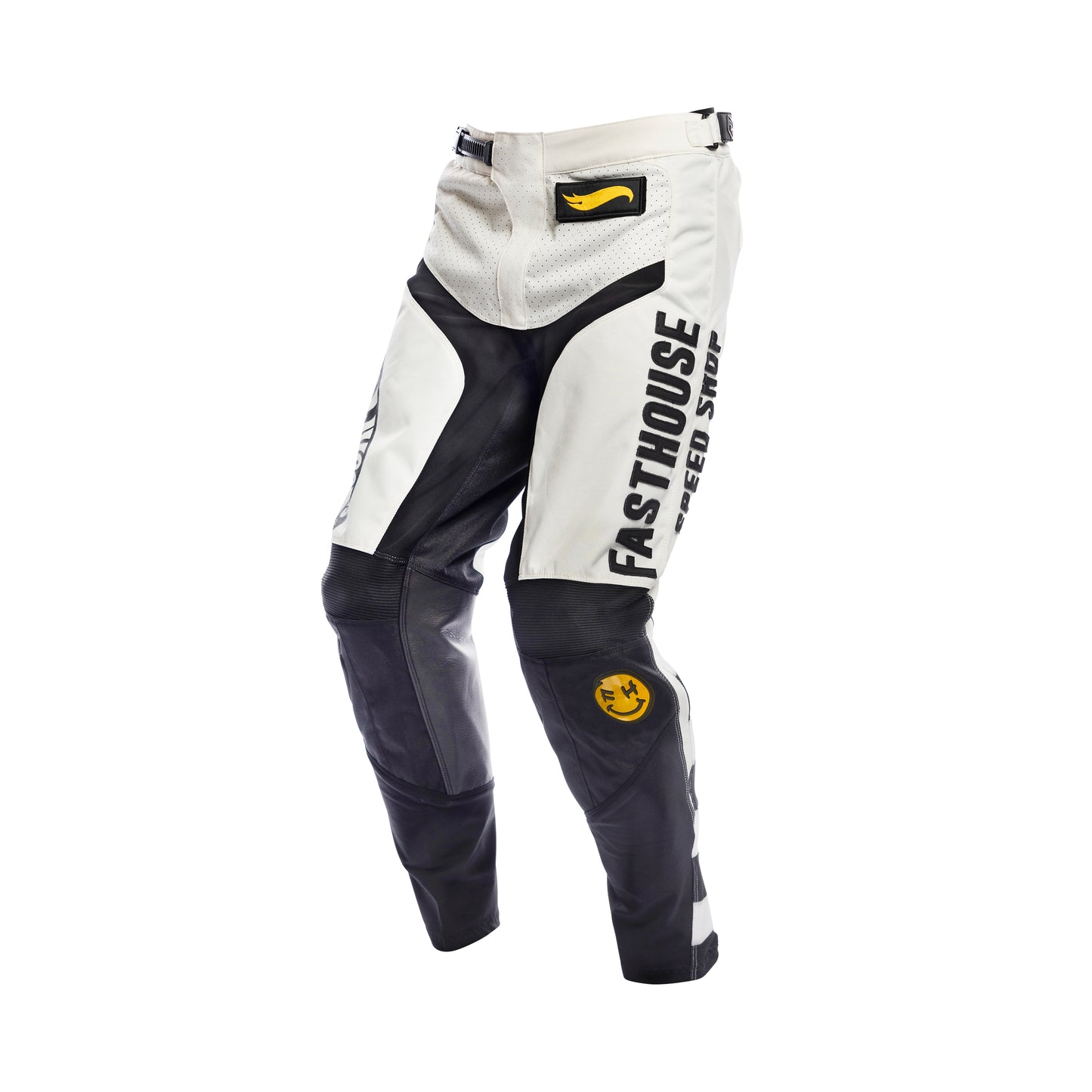 Fasthouse Youth Grindhouse Hot Wheels Pant 2022 White/Black Y24