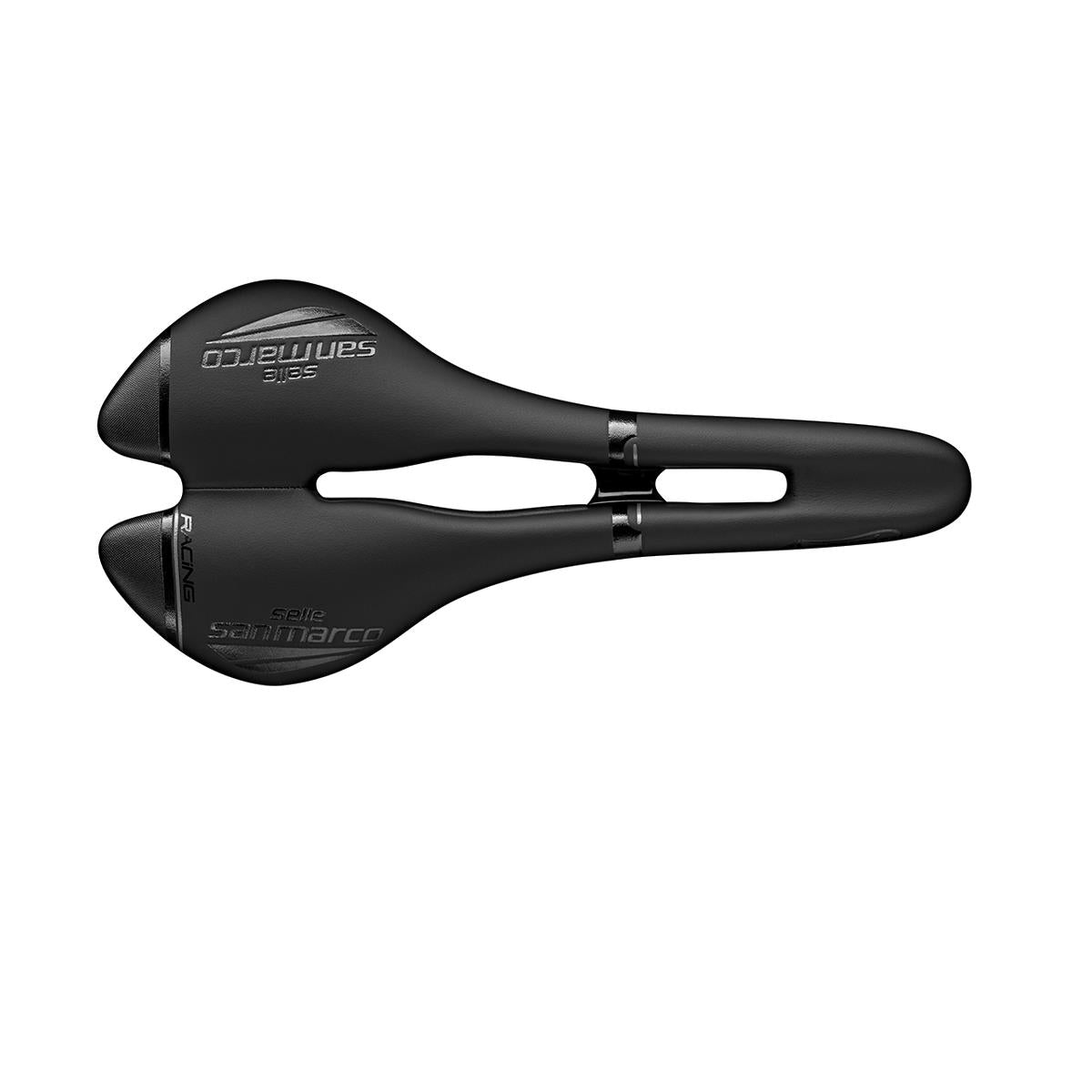 Selle San Marco Aspide Open-Fit Racing Saddle Black/Black Wide (L2)