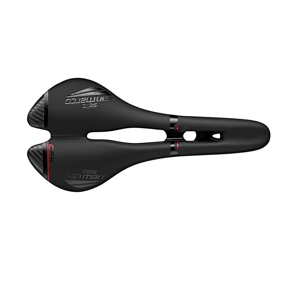 Selle San Marco Aspide Open-Fit Carbon Fx Saddle Black/Black Narrow (S2)