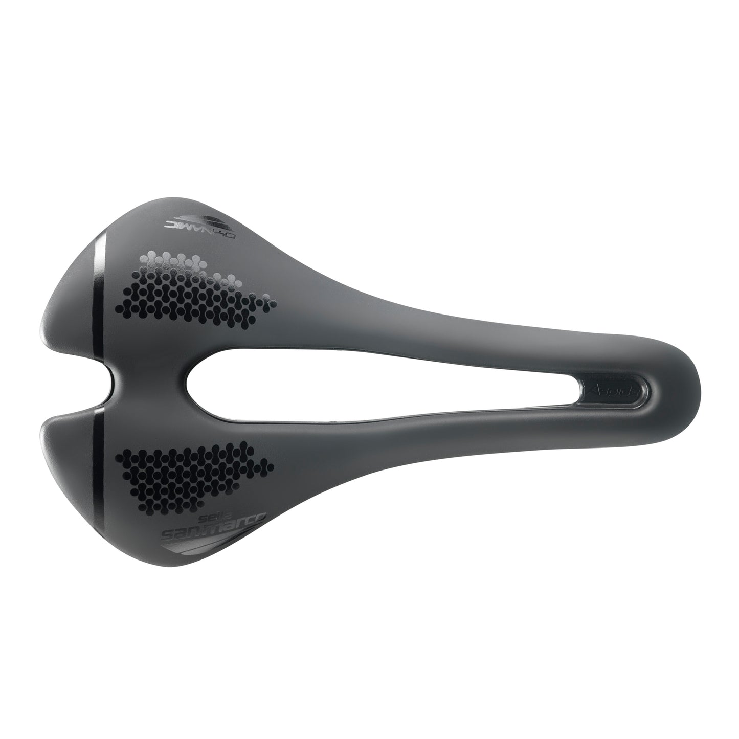 Selle San Marco Aspide Short Dynamic Saddle Black/Black Wide (L3)