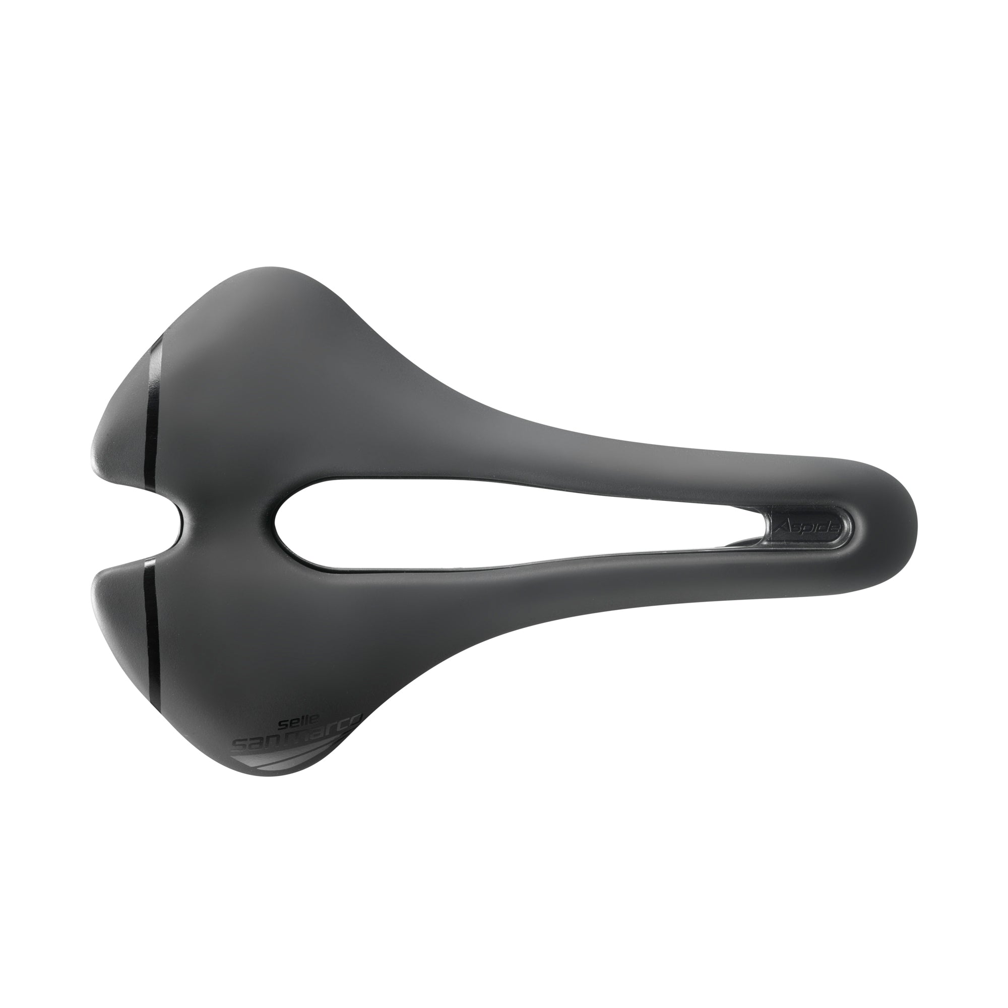 Selle San Marco Aspide Short Sport Saddle Black/Black Wide (L3)