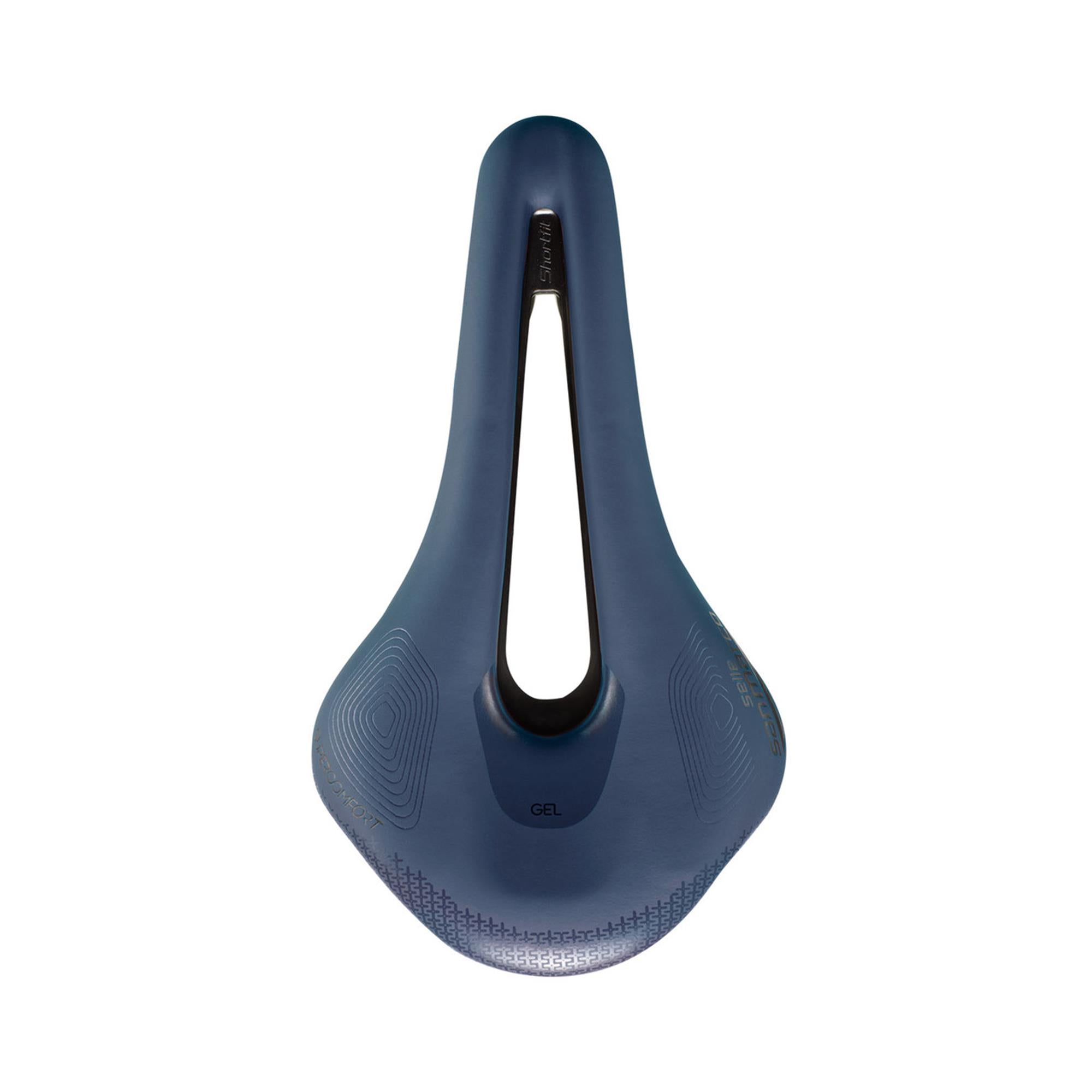 Selle San Marco Shortfit 2.0 Supercomfort Racing Saddle Ocean Blue Wide (L3)