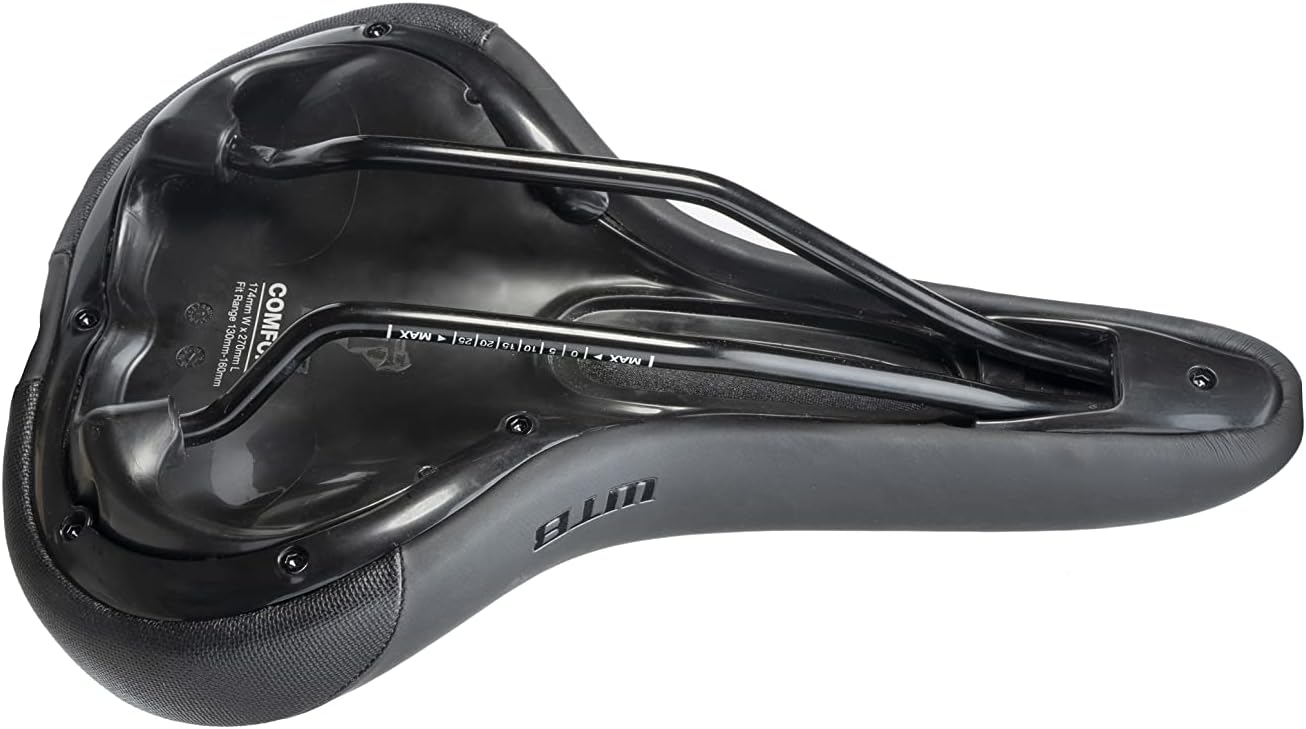 WTB Comfort Wide Steel Black Saddle