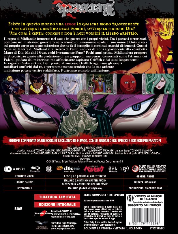 Berserk La Serie Tv (3 Bd)