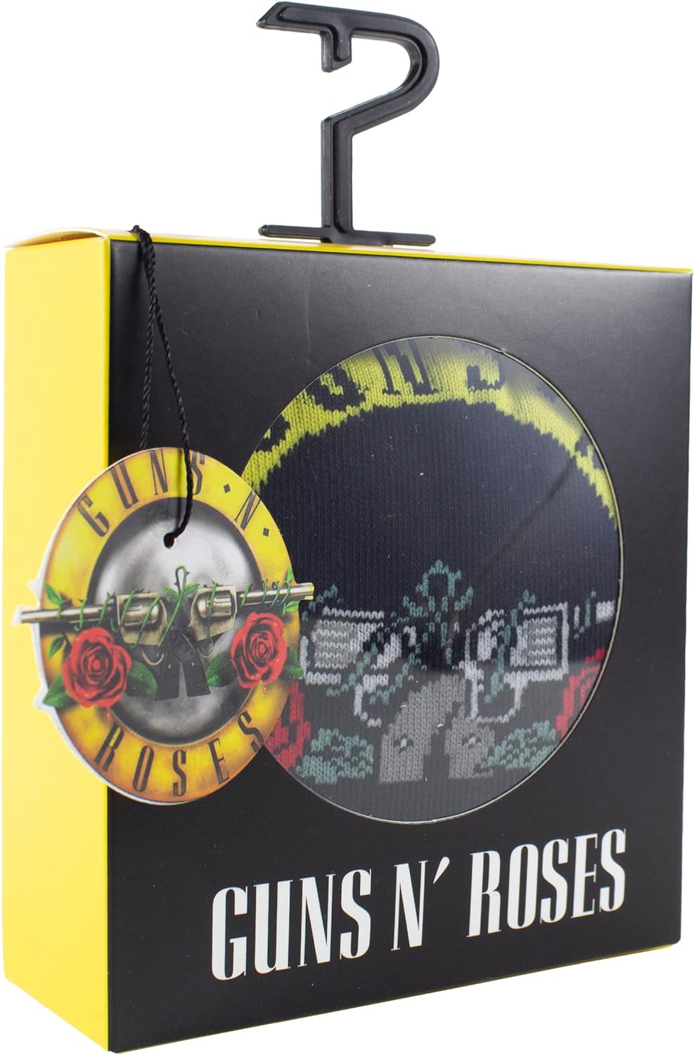 Guns N’ Roses Short Crew Socks, Officially Licensed Rock Band Novelty Socks, Premium Cushioned Socks for Men and Women