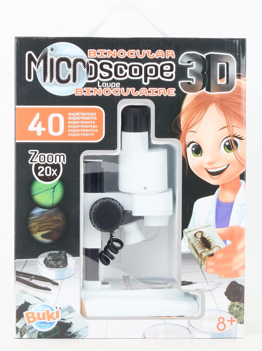 BUKI France MR500 - Binocular Microscope 3D