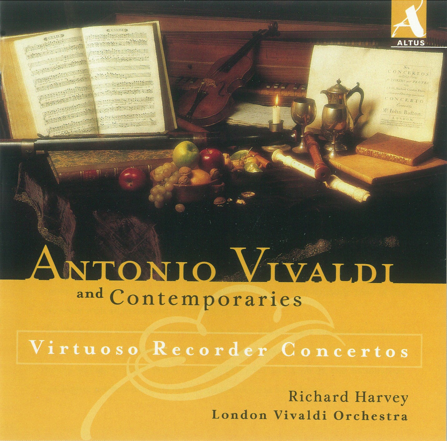 Antonio Vivaldi and Contemporaries: Virtuoso Recorder Concertos