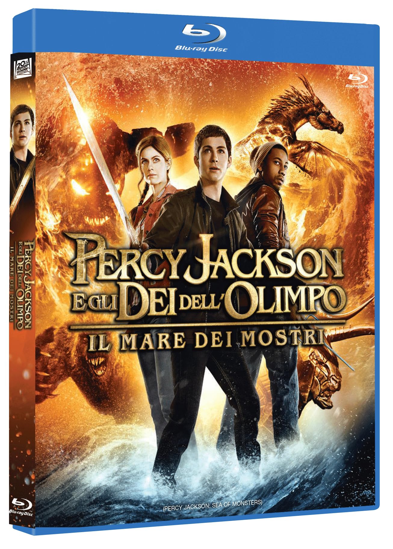 Percy Jackson E Gli Dei Dell`Olimpo - Il Mare Dei Mostri - (Italian Import)