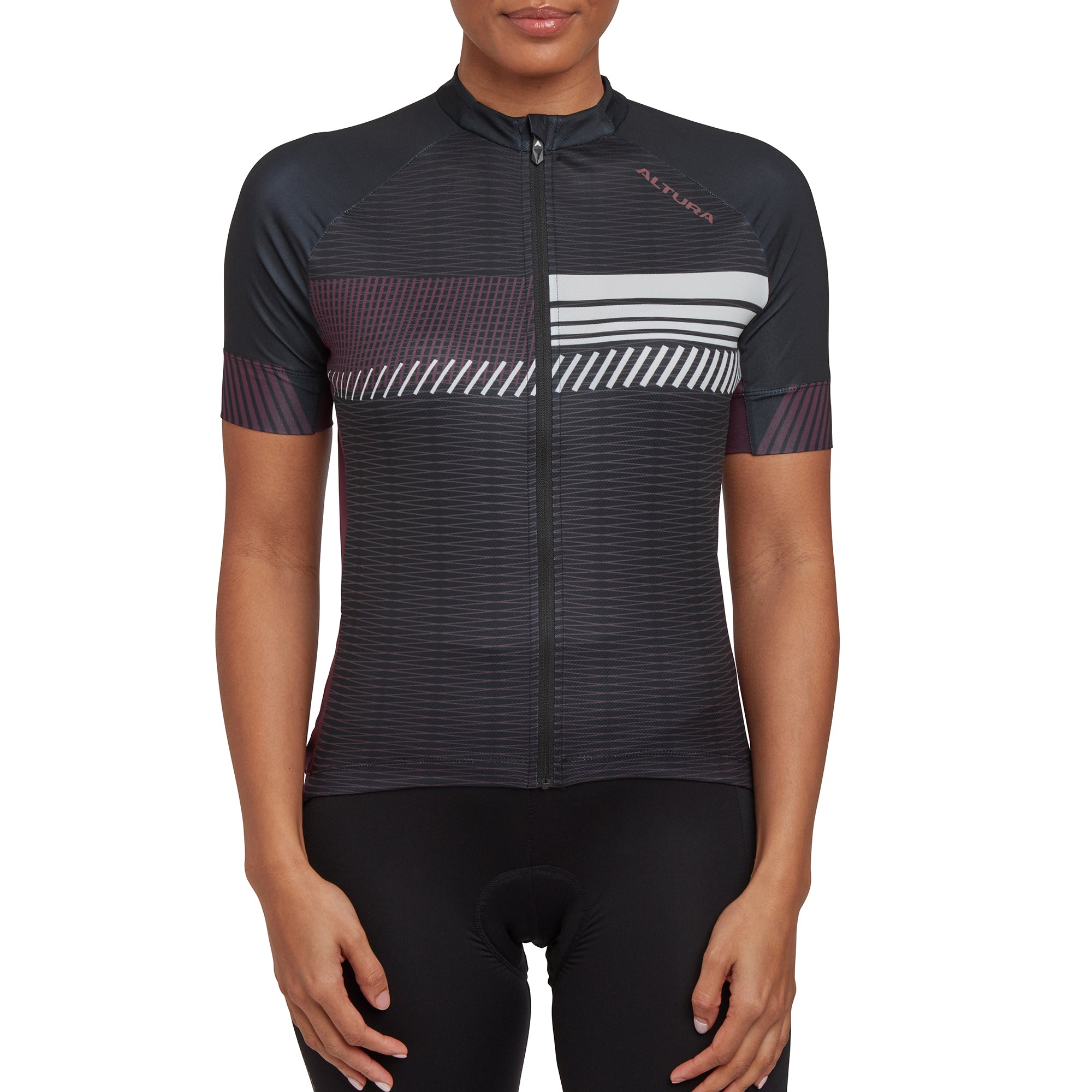 Altura Women's Club Short Sleeve Jersey 2021 Black 8