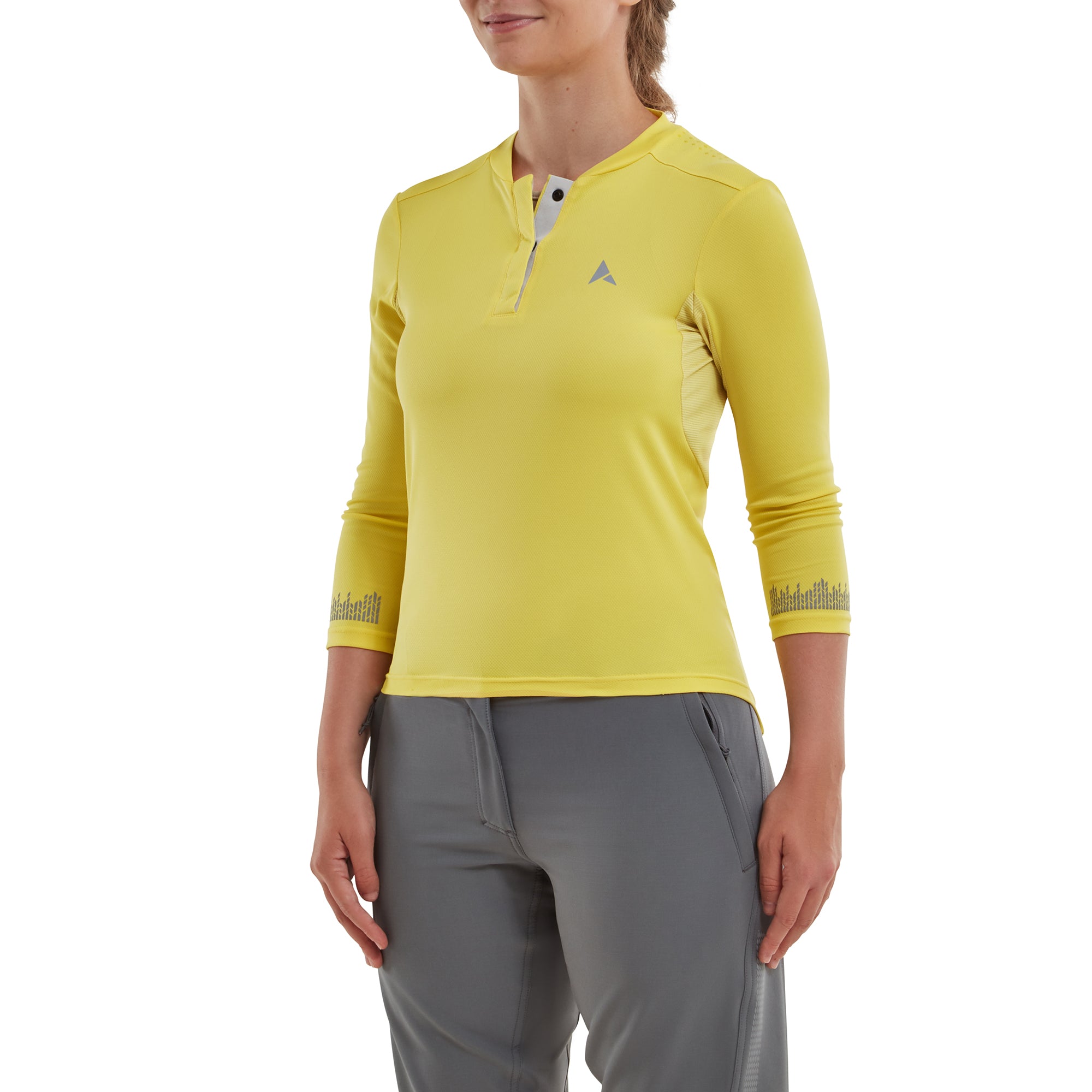 Altura Women's 3/4 Sleeve All Road Jersey 2022 Yellow 16