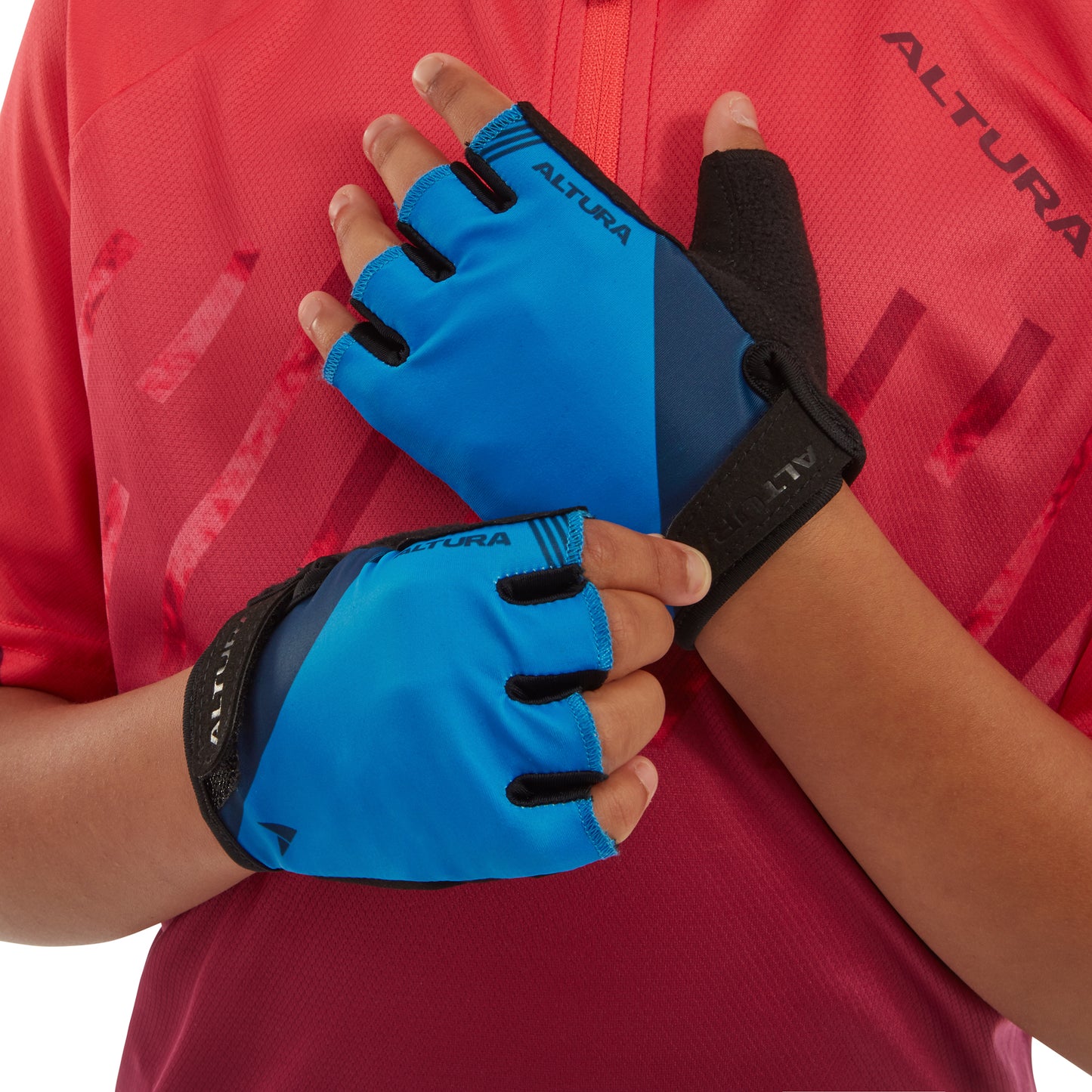 Altura Kids Airstream Cycling Mitts 2022 Blue 5-6 Years