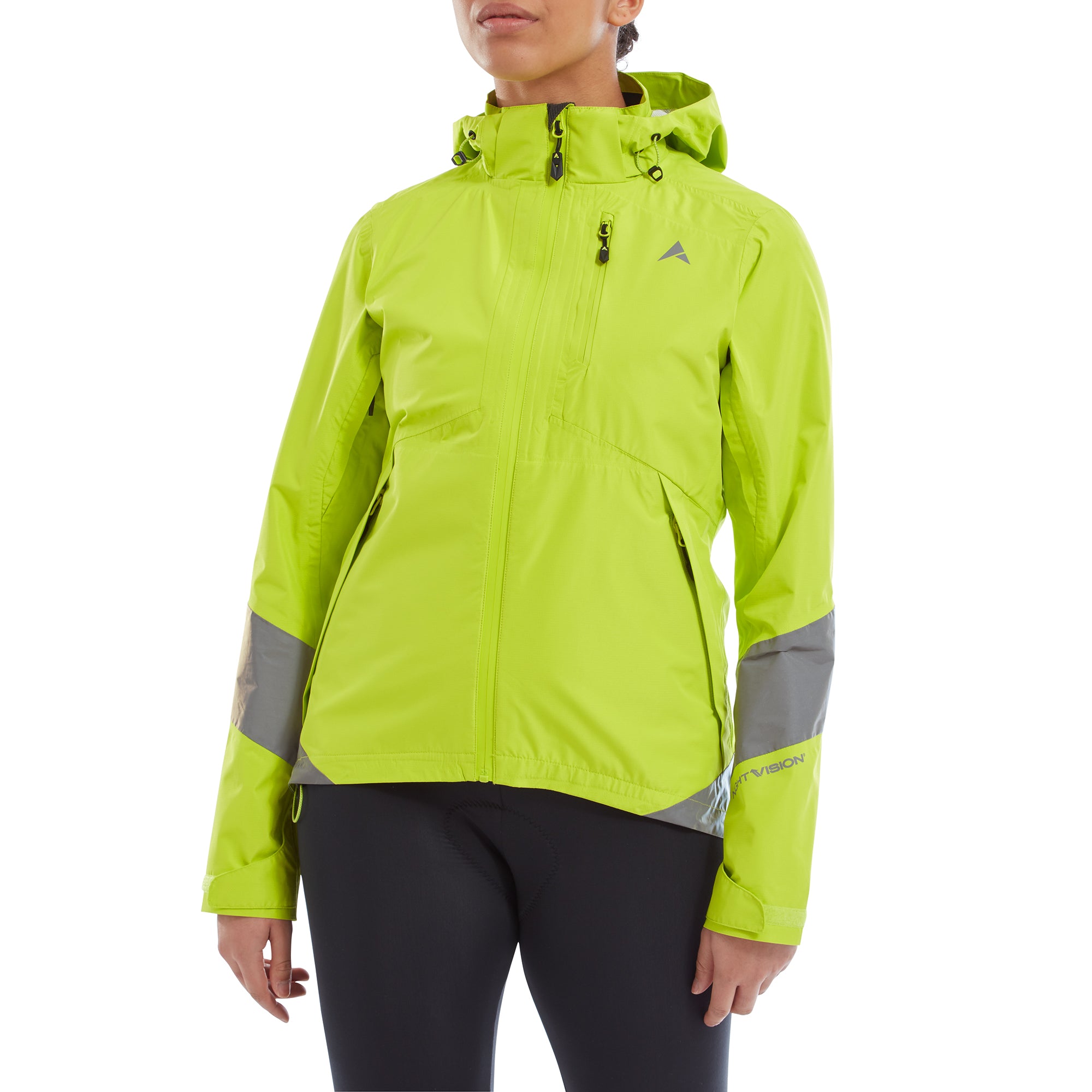 Altura Nightvision Typhoon Women's Waterproof Jacket 2022 Lime 12