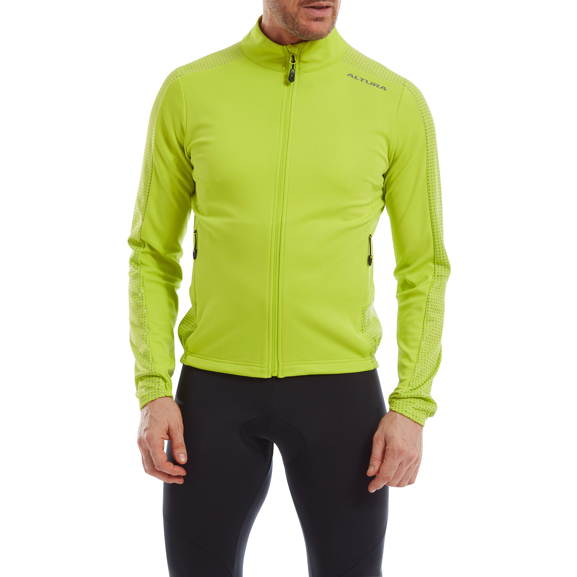 Altura Nightvision Men's Long Sleeve Jersey 2022 Lime 2XL