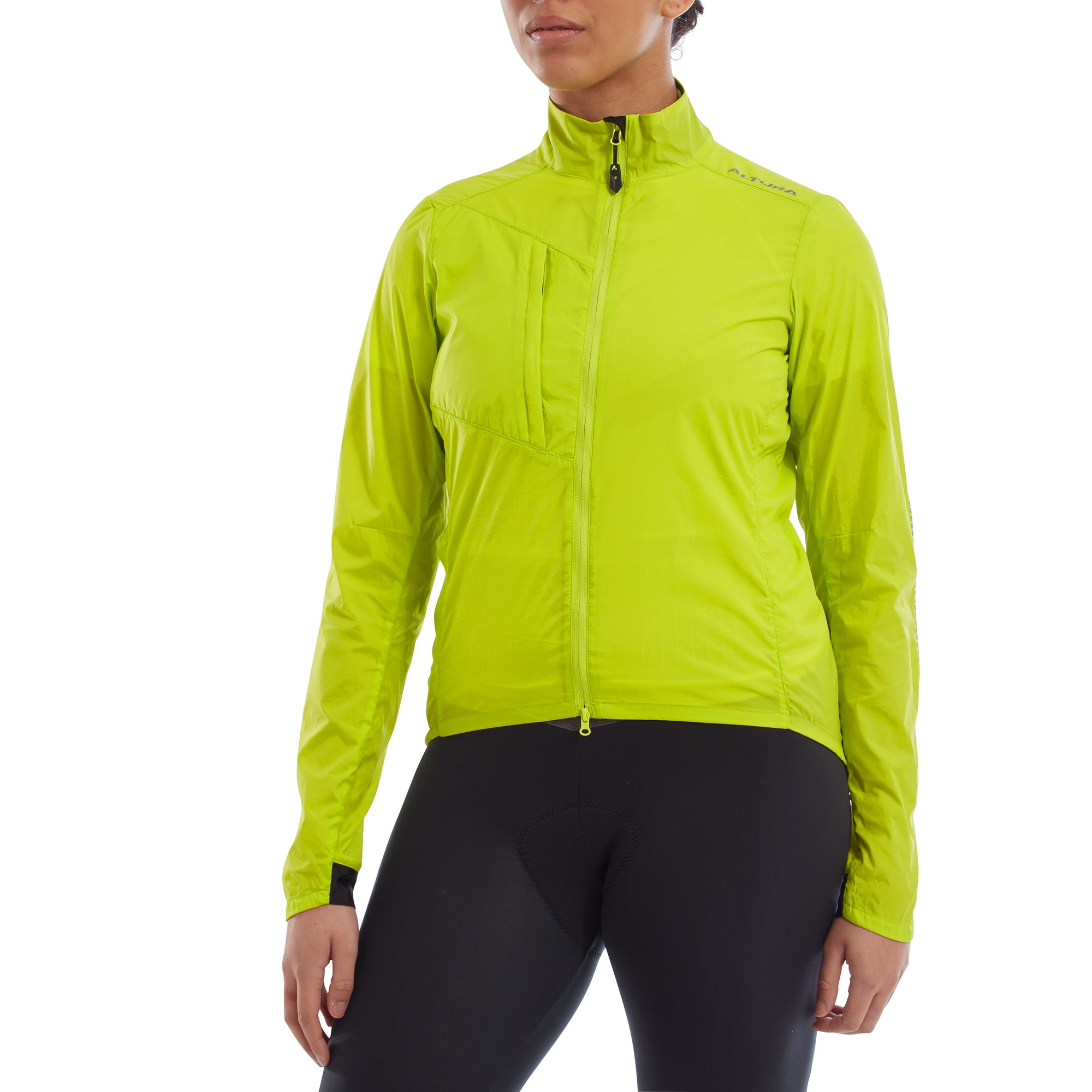 Altura Airstream Women's Windproof Jacket 2022 Lime 16